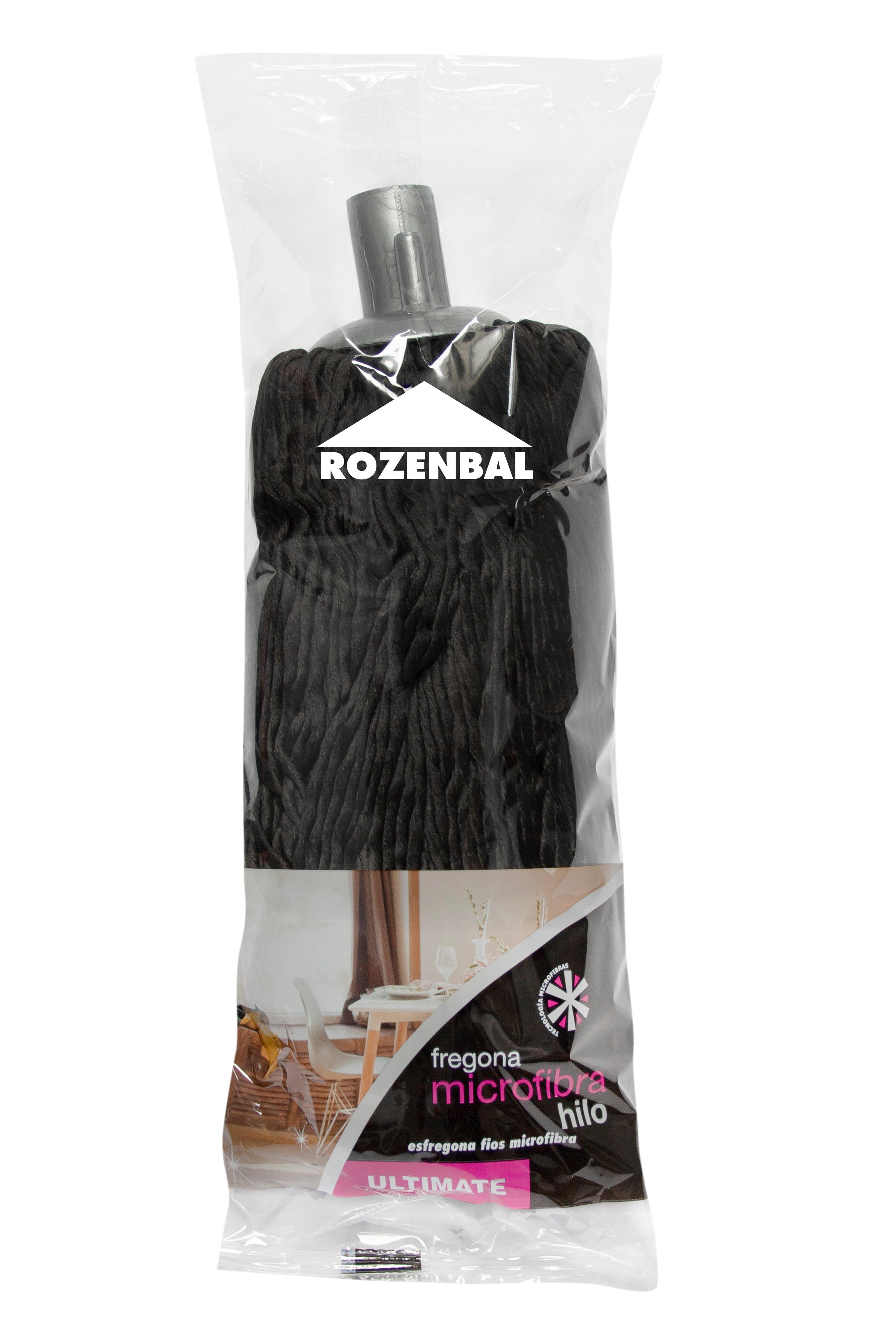 Fregona microfibra negra ultimate