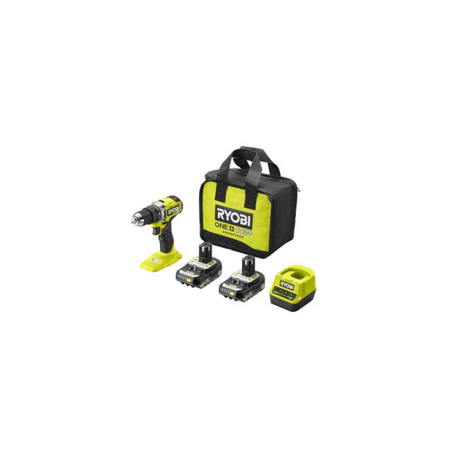 Wiertarko-wkrętarka akumulatorowa Ryobi One+ RPD18C-220S 18V 2Ah