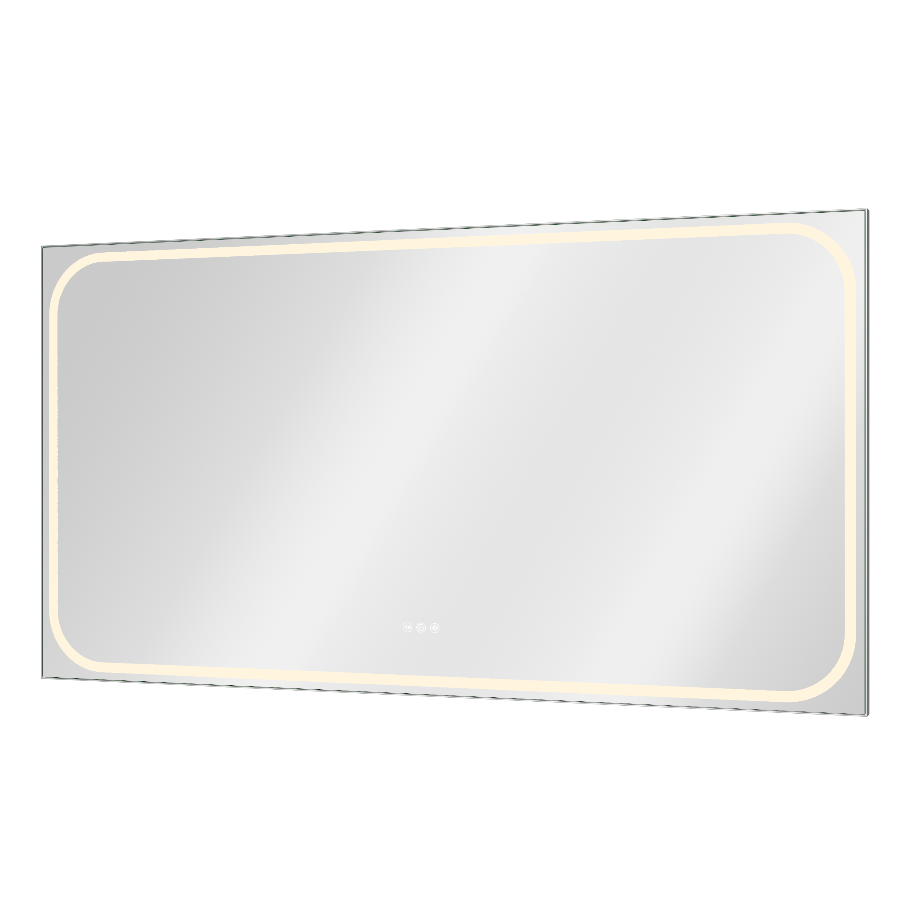 Espelho com iluminação 150x80 cm Sensea Remix - 4