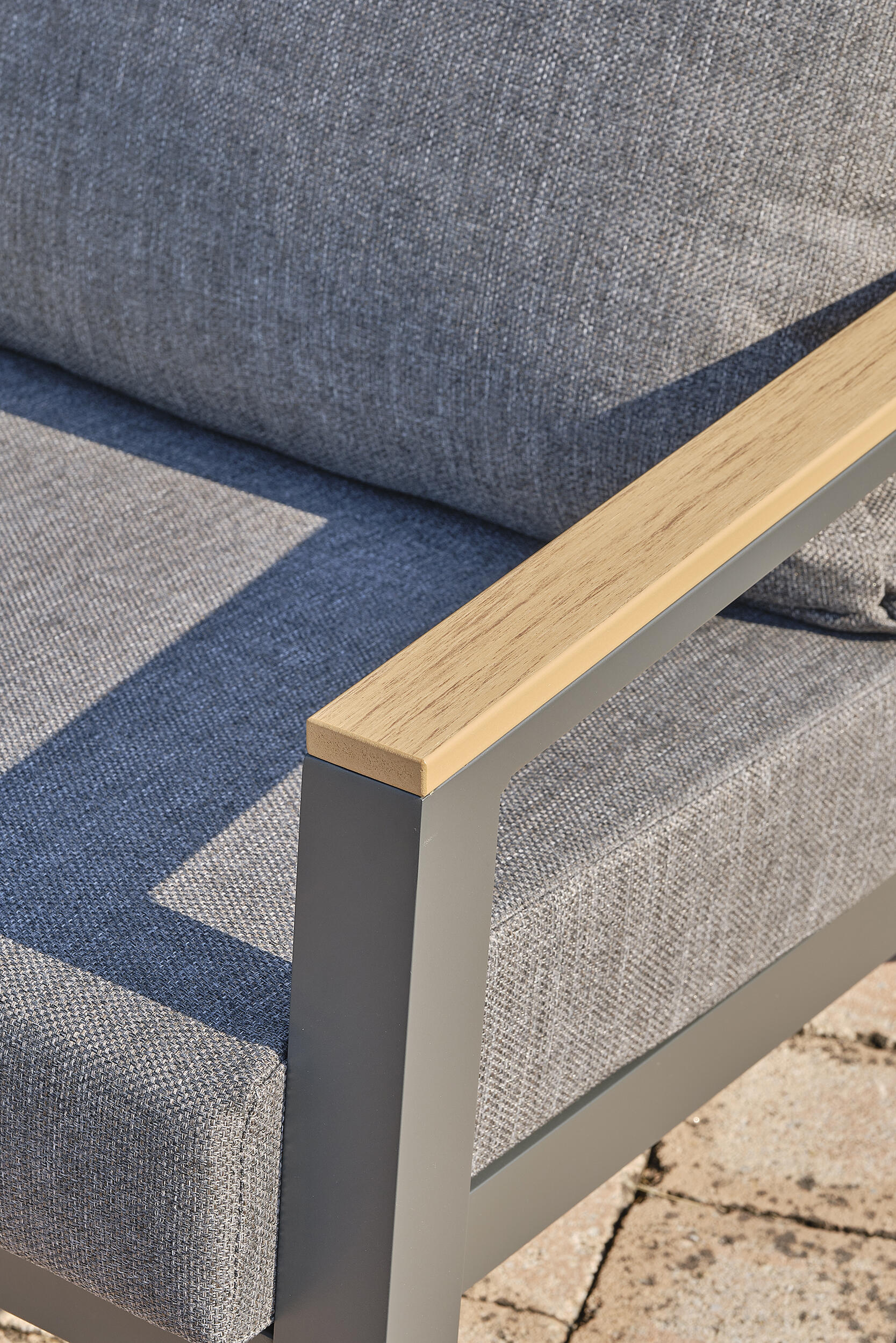 Salon Kommos 5 places anthracite - DCB GARDEN - 5