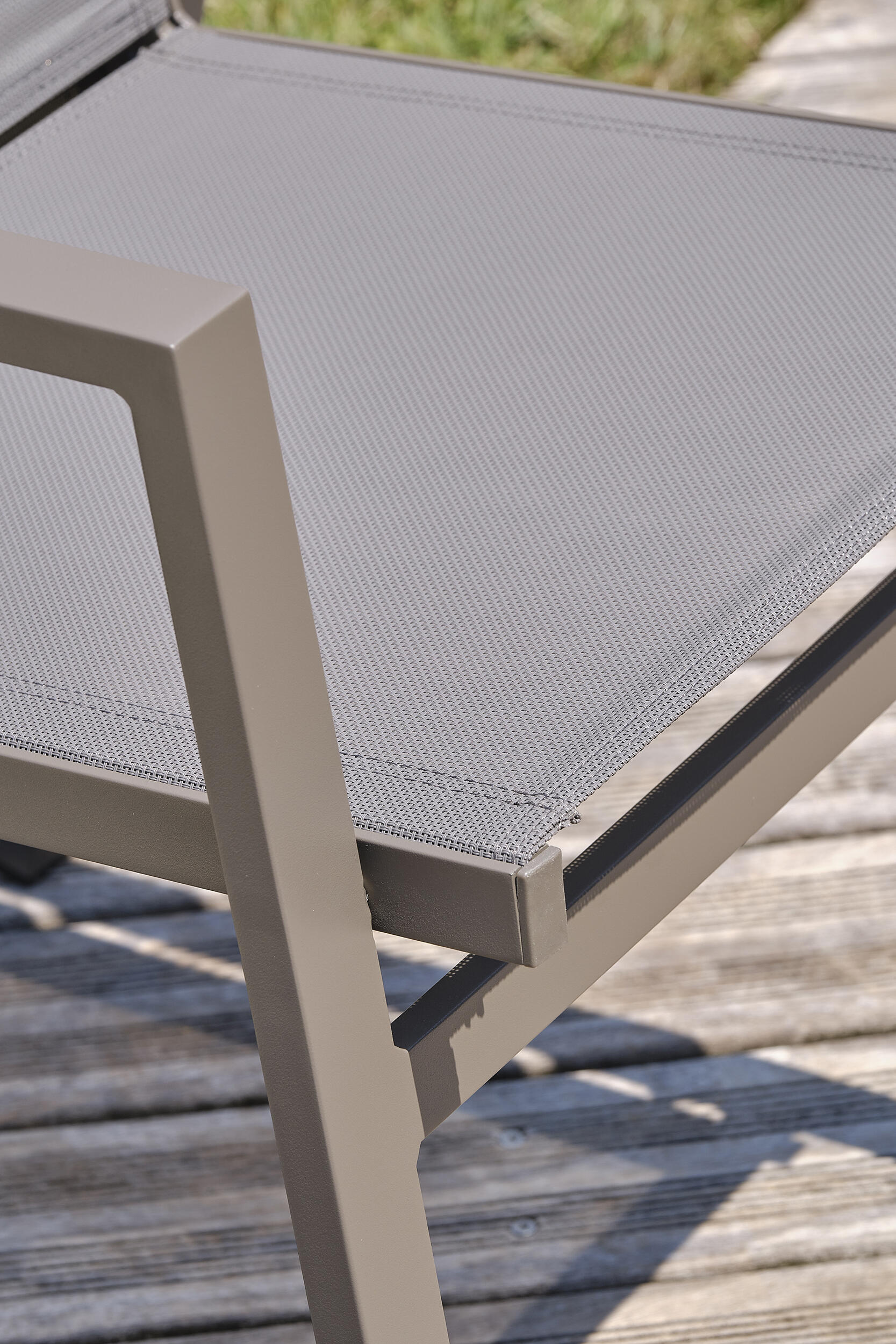 Fauteuil Floride en aluminium quartz - DCB GARDEN - 7