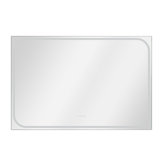 Lustro z wbudowanym oświetleniem Remix 80 x 120 cm chrom Sensea