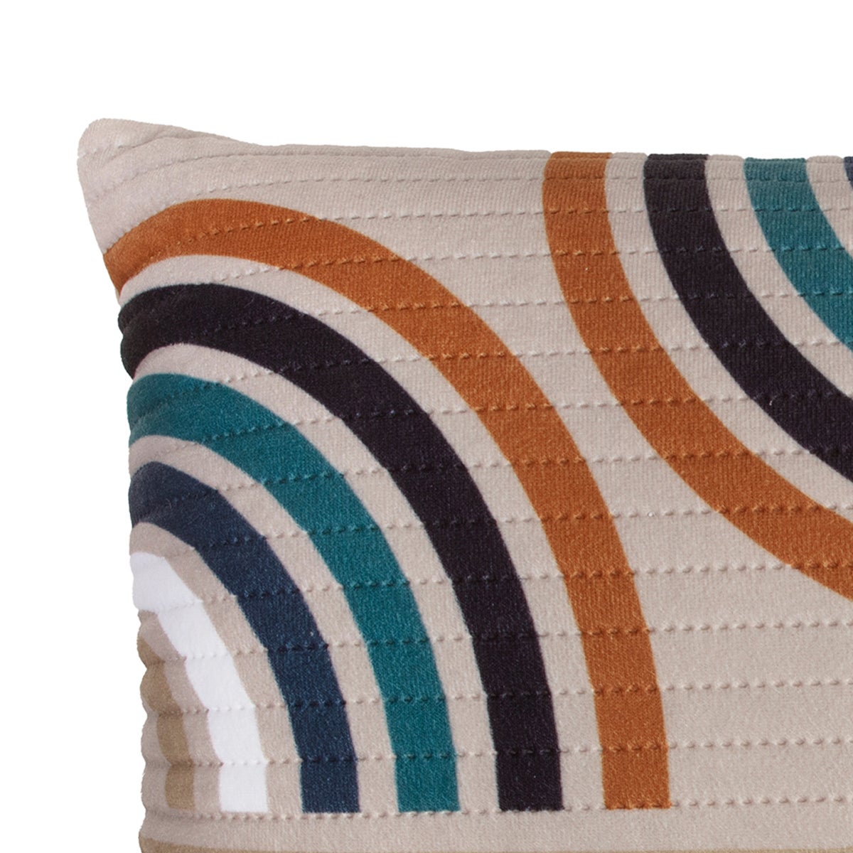 Coussin Olya, multicouleur l.50 x L.30 cm - 6