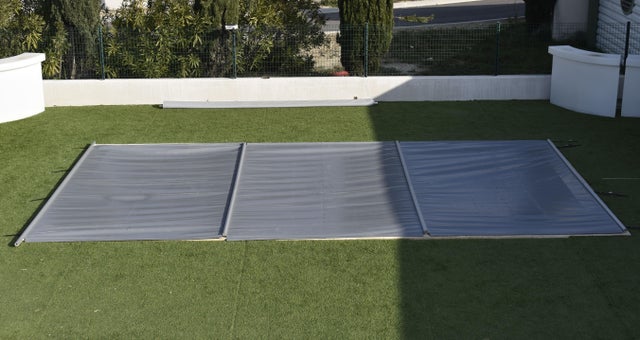Couverture à barre COVERKIT pour piscine de 7x3m
