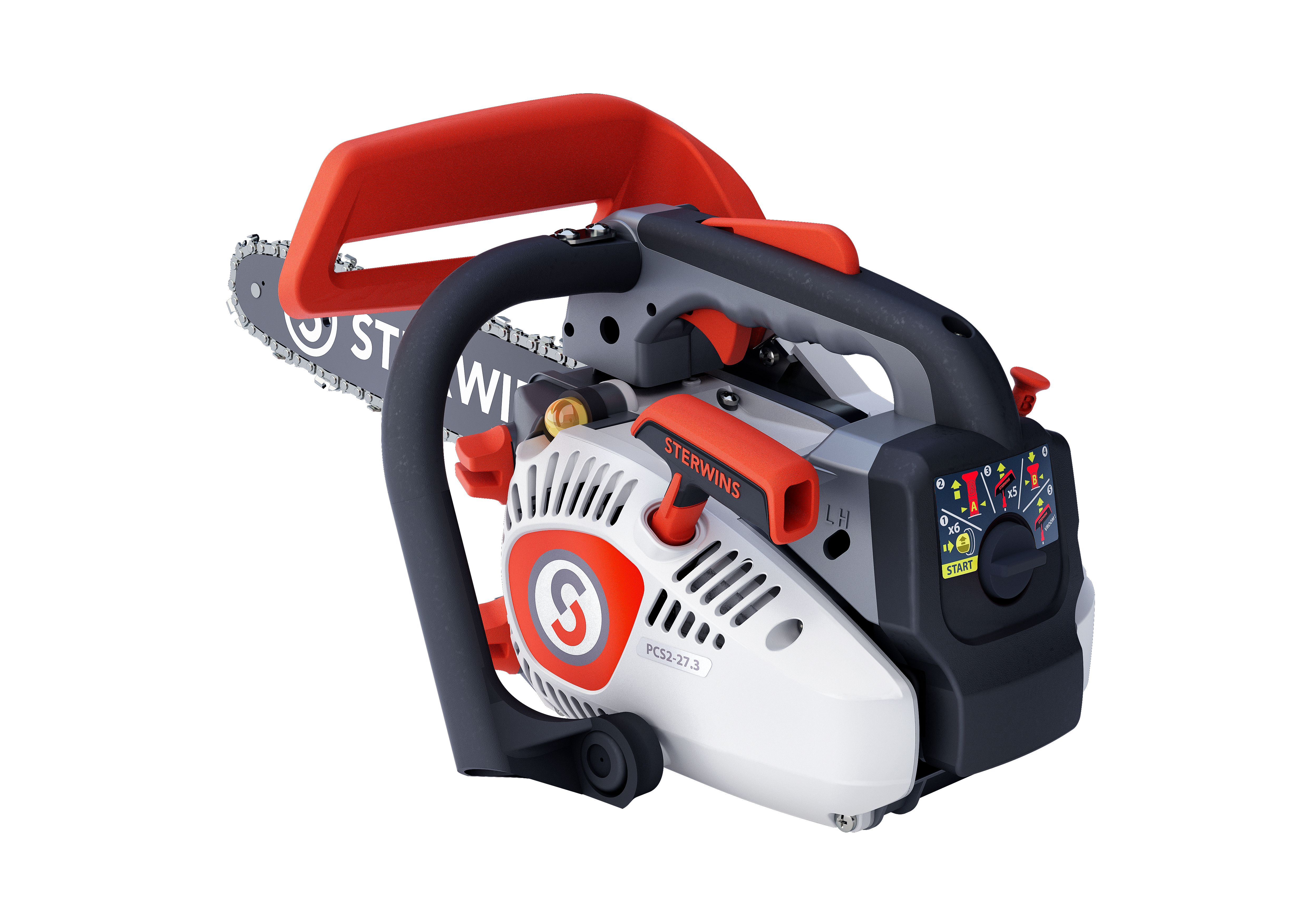 Tronçonneuse à essence STERWINS 25.4 cm³, guide de 30 cm - 4