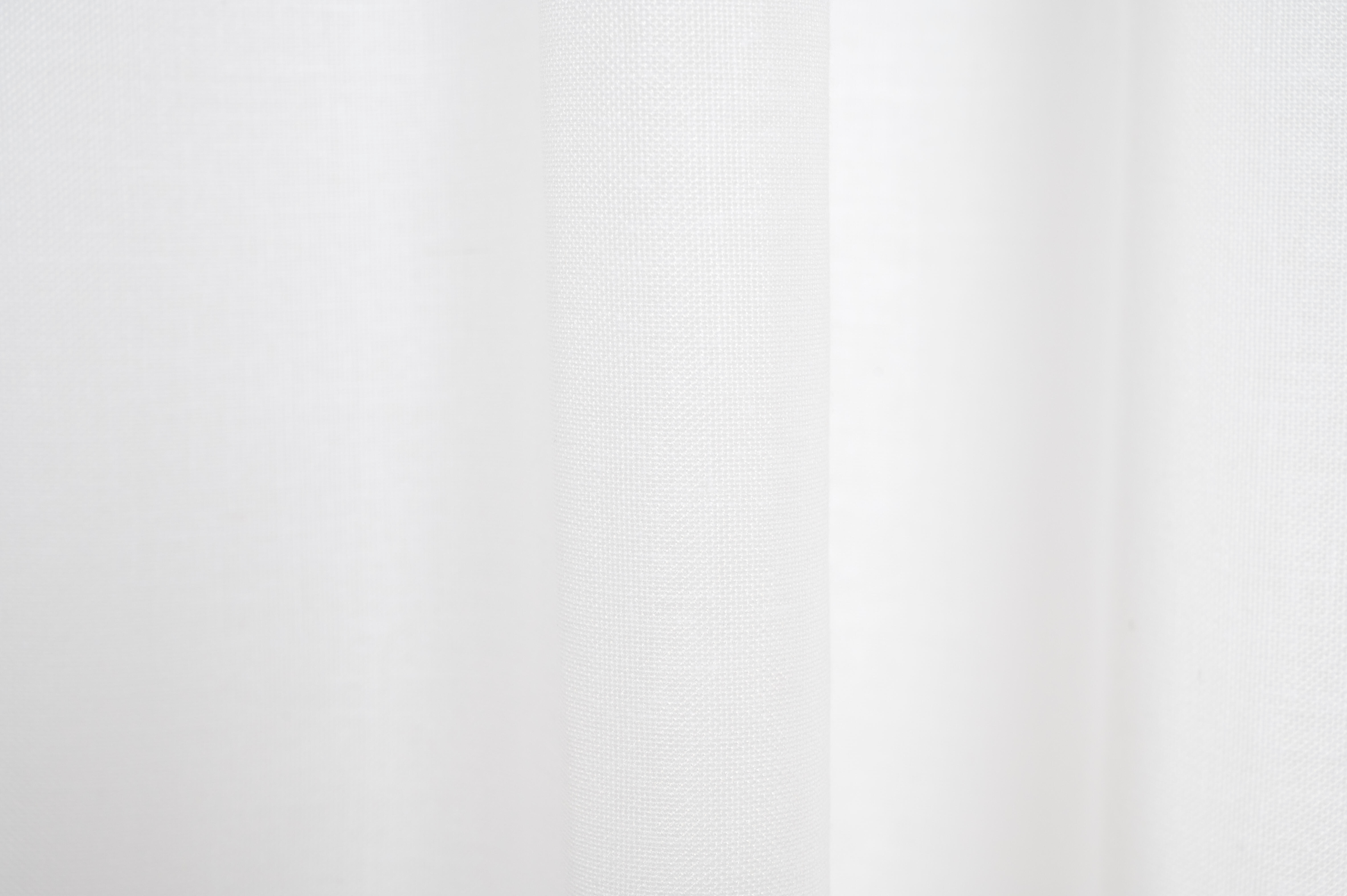 Visillo  cinta y trabilla Ayden lino y poliéster INSPIRE liso blanco 400x270cm - 5