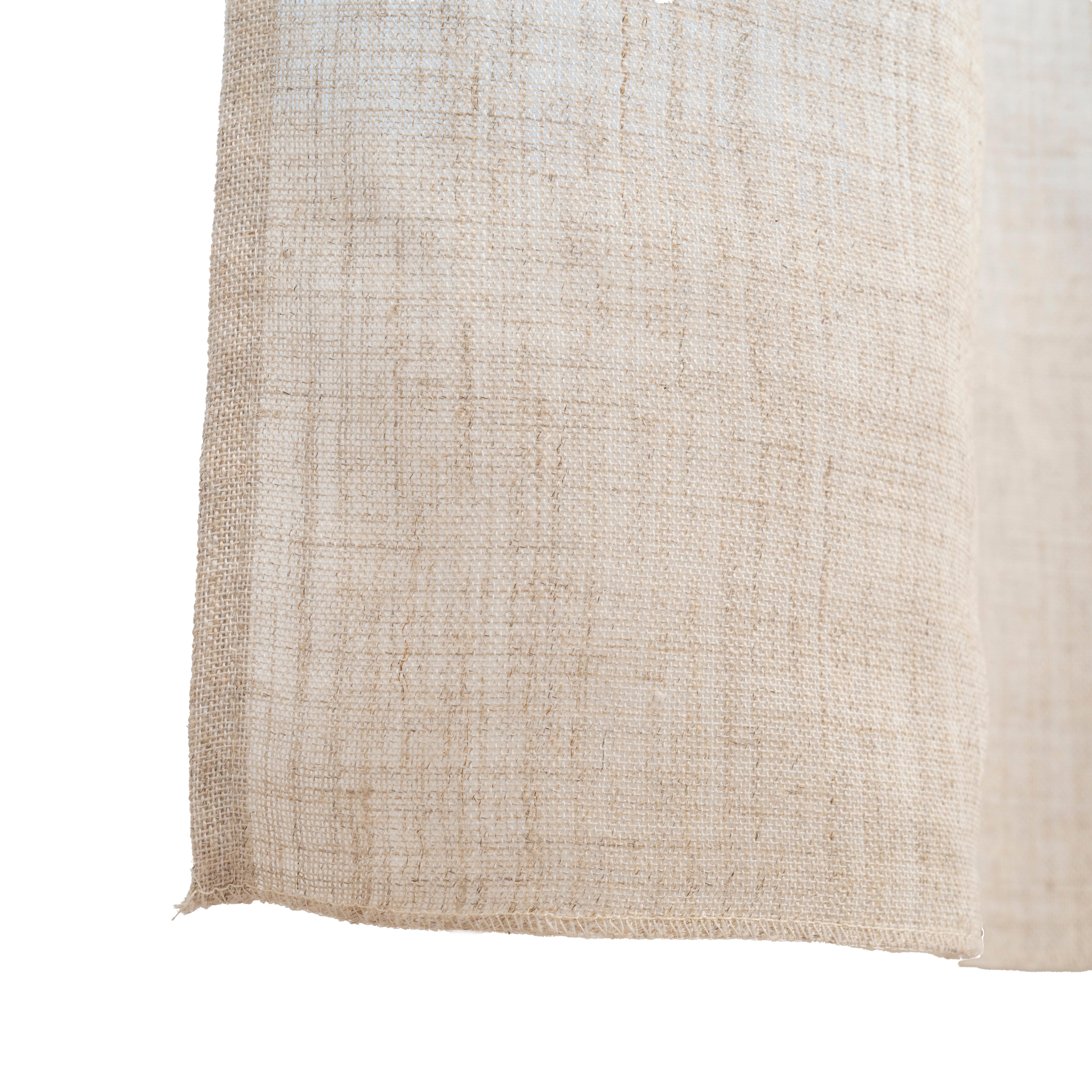 Cortinado fita e/ou presilha Taylor 200x270cm natural - 6