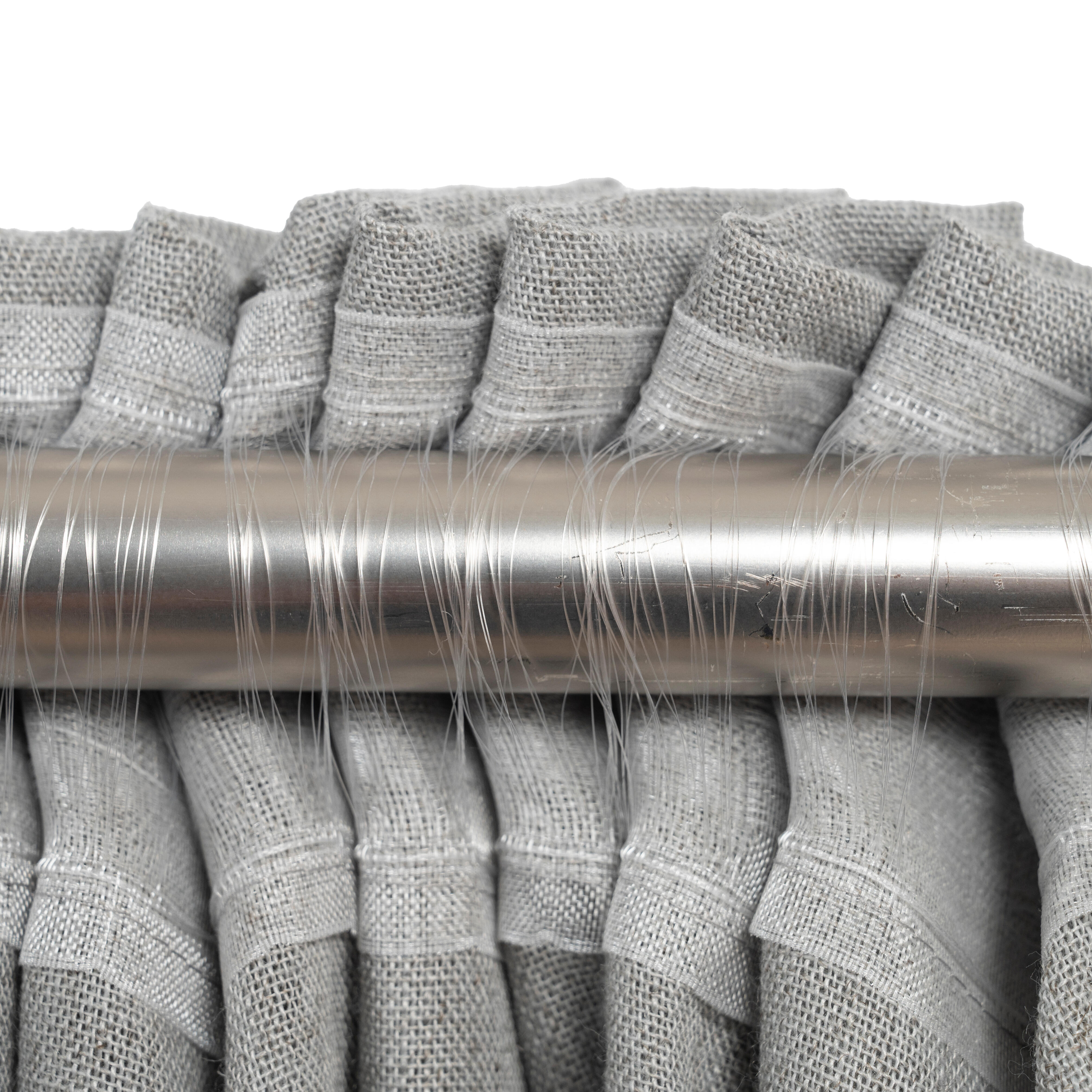 Cortinado fita e/ou presilha Taylor 200x270cm cinza - 11