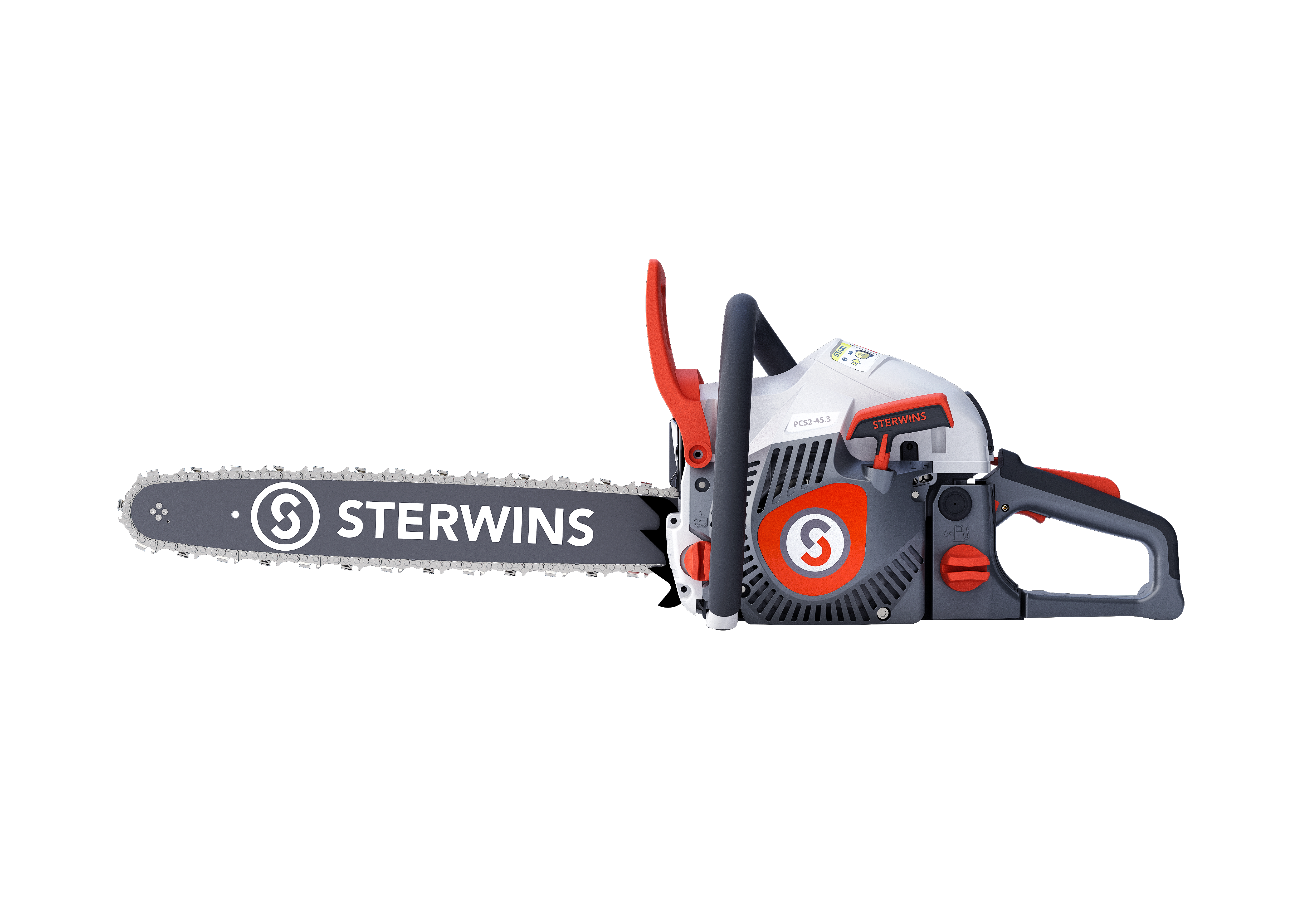 Tronçonneuse thermique STERWINS 56 cm³, guide de 45 cm - 2