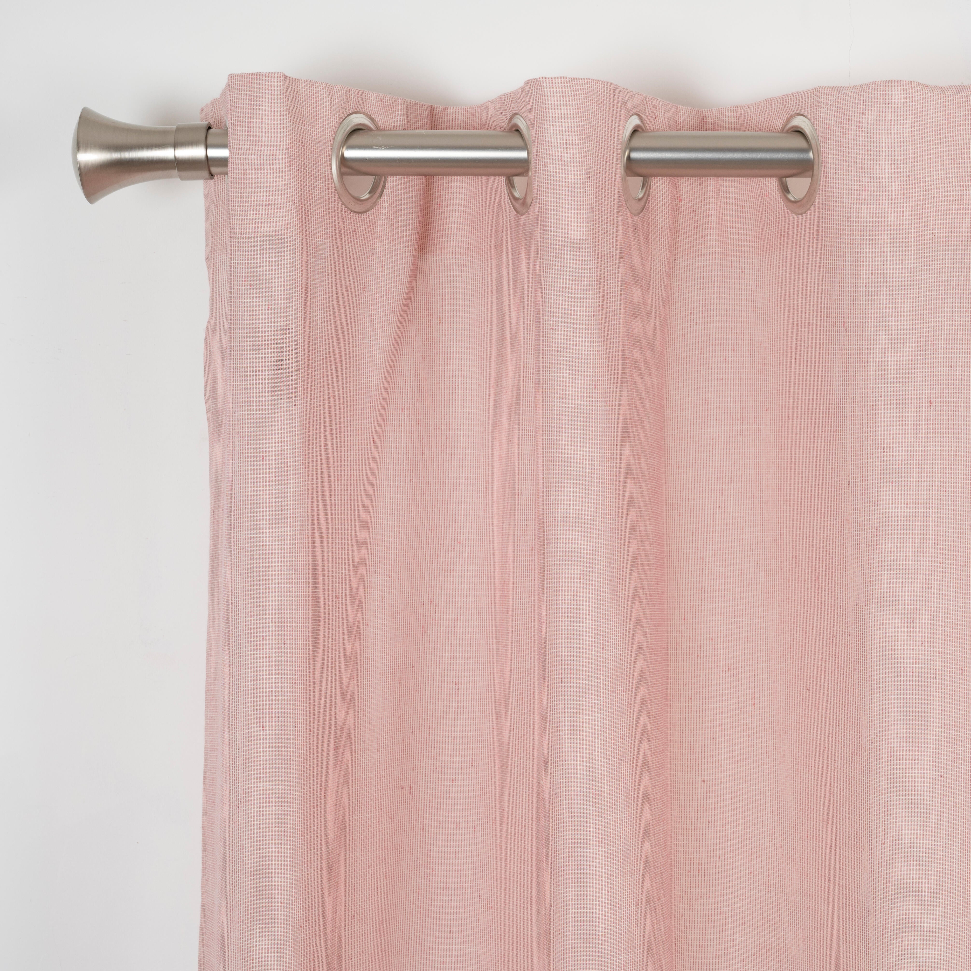 Visillo ollaos dolomiti liso fucsia de 140x280cm