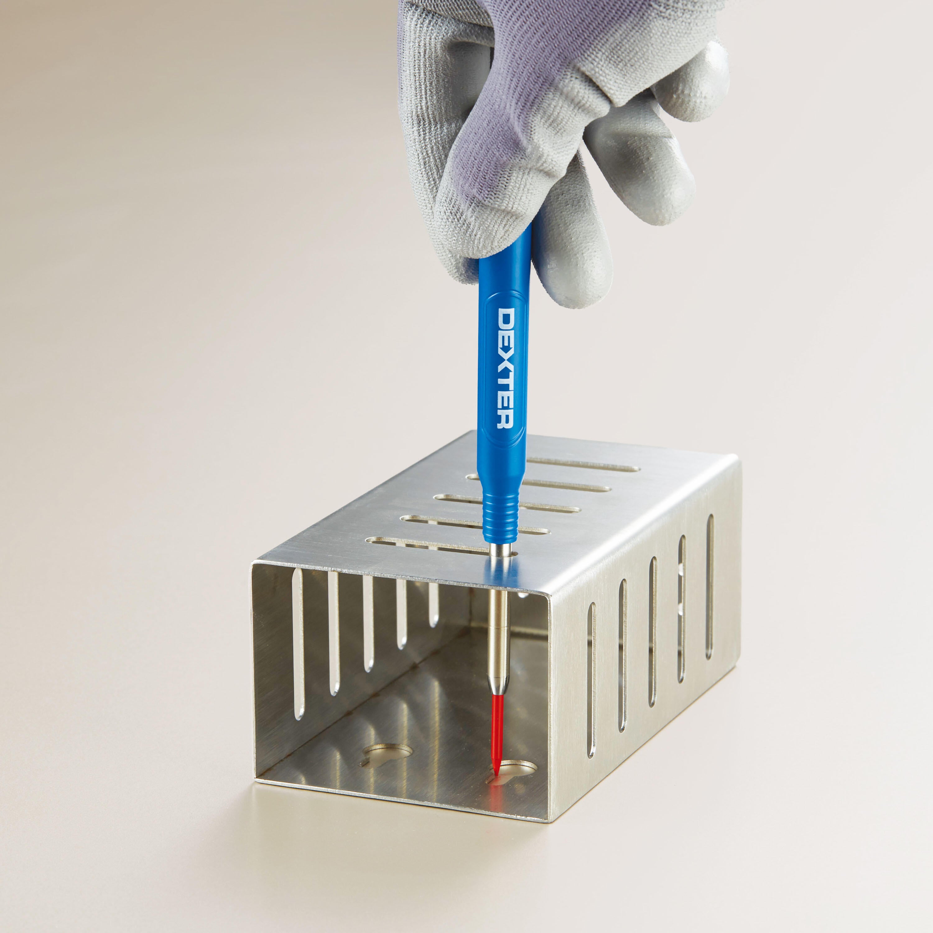 Ołówek stolarski automatyczny z 12 wkładami Dexter - 2