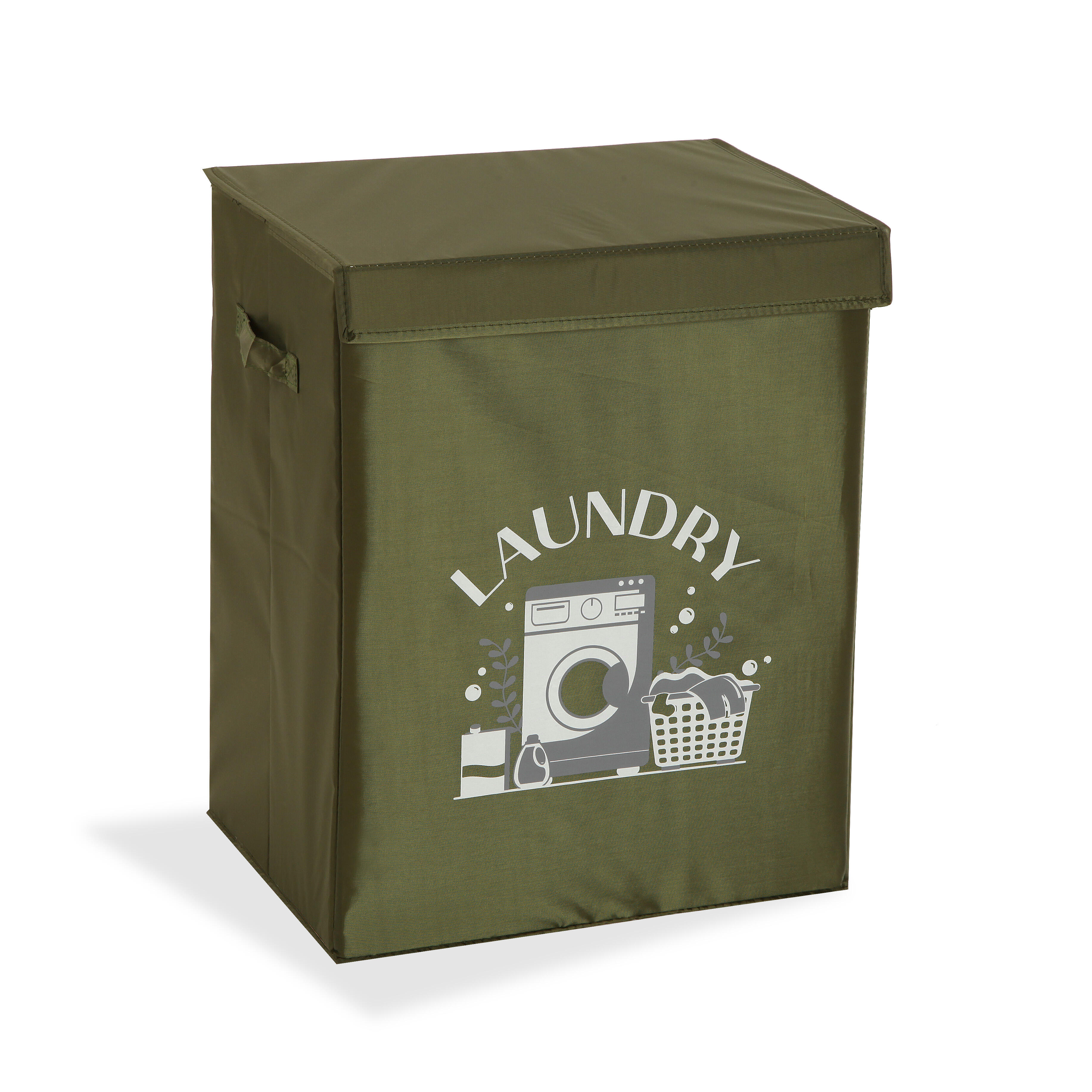 Cesto de ropa verde 50 l