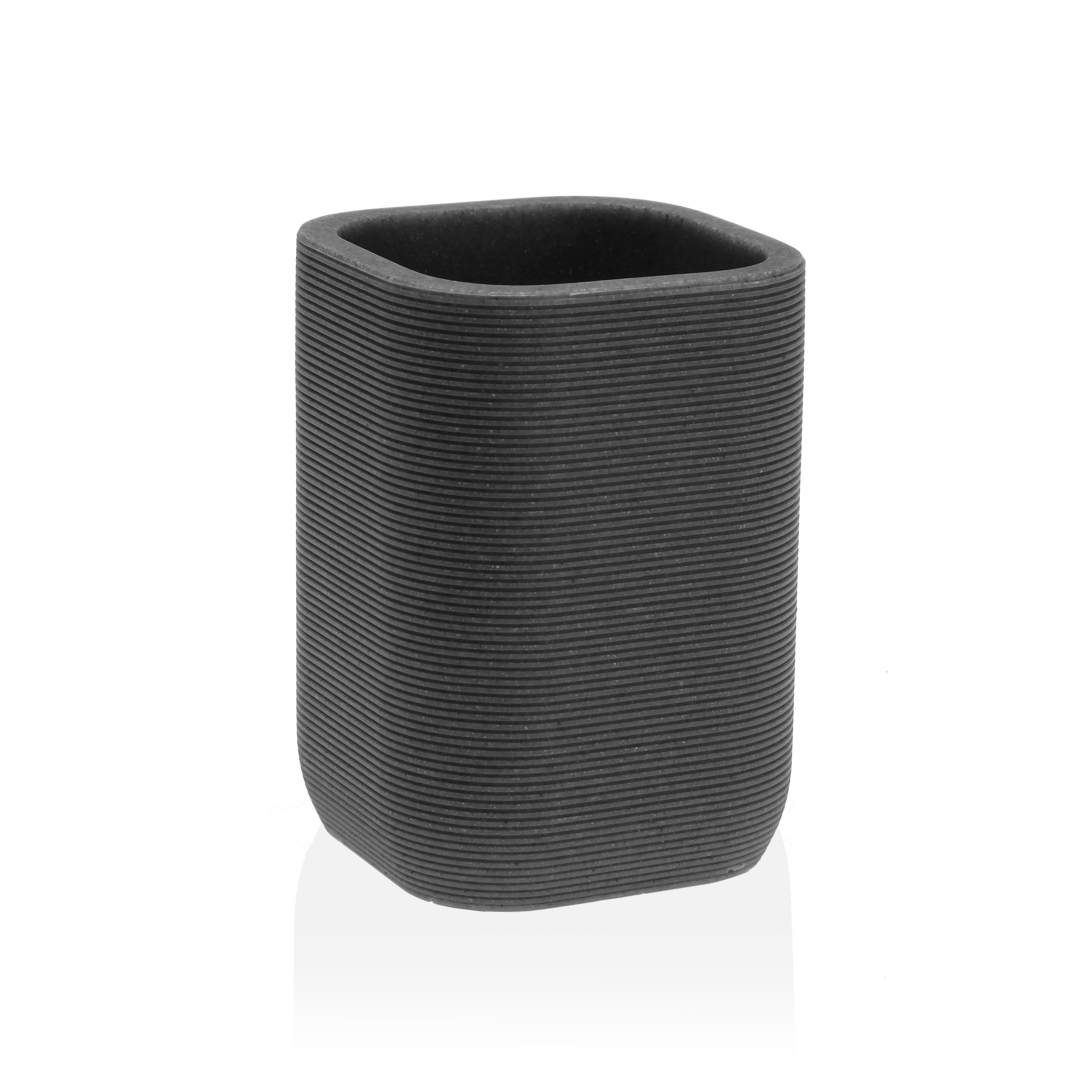 Vaso de baño joey gris satinado