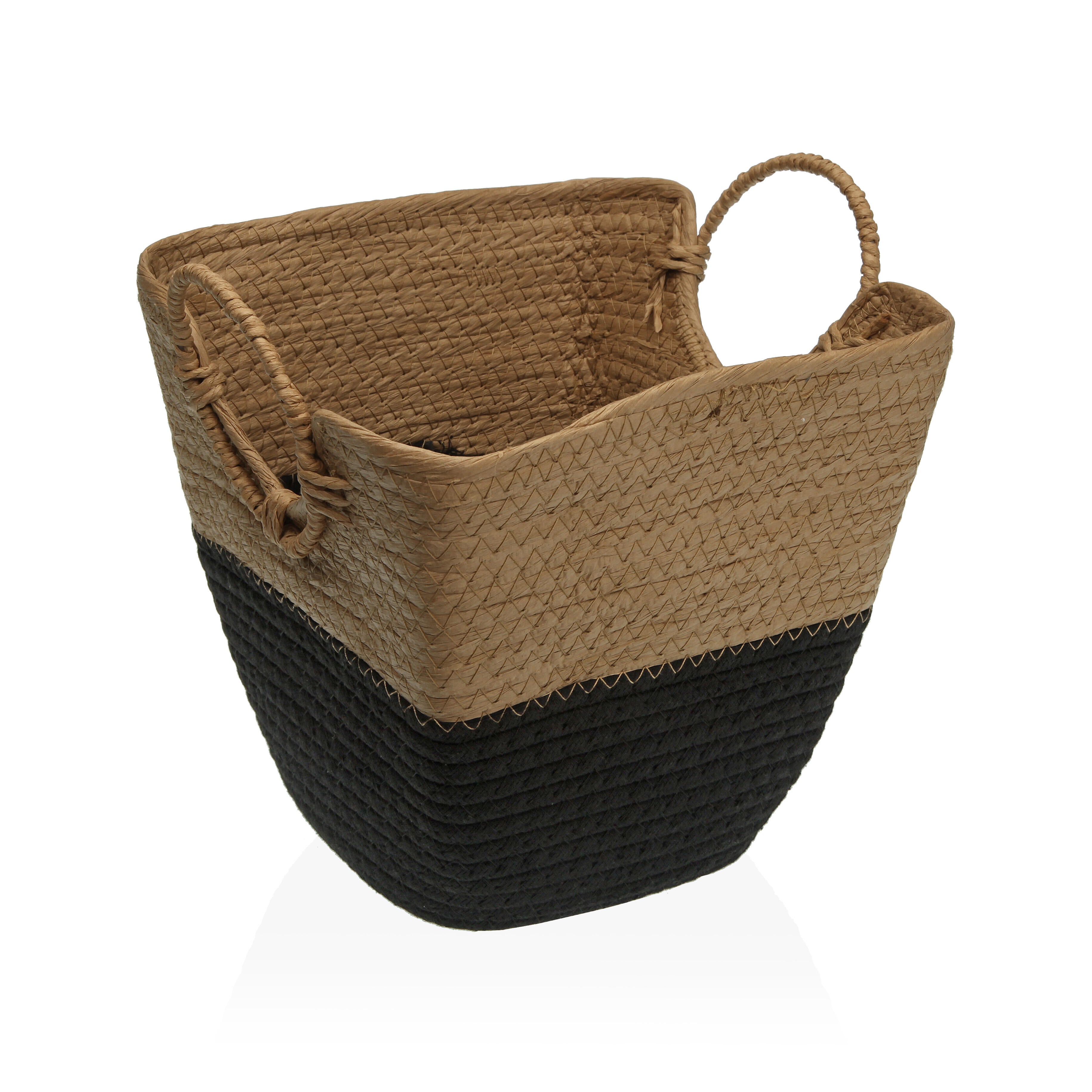 Cesta para baño negra