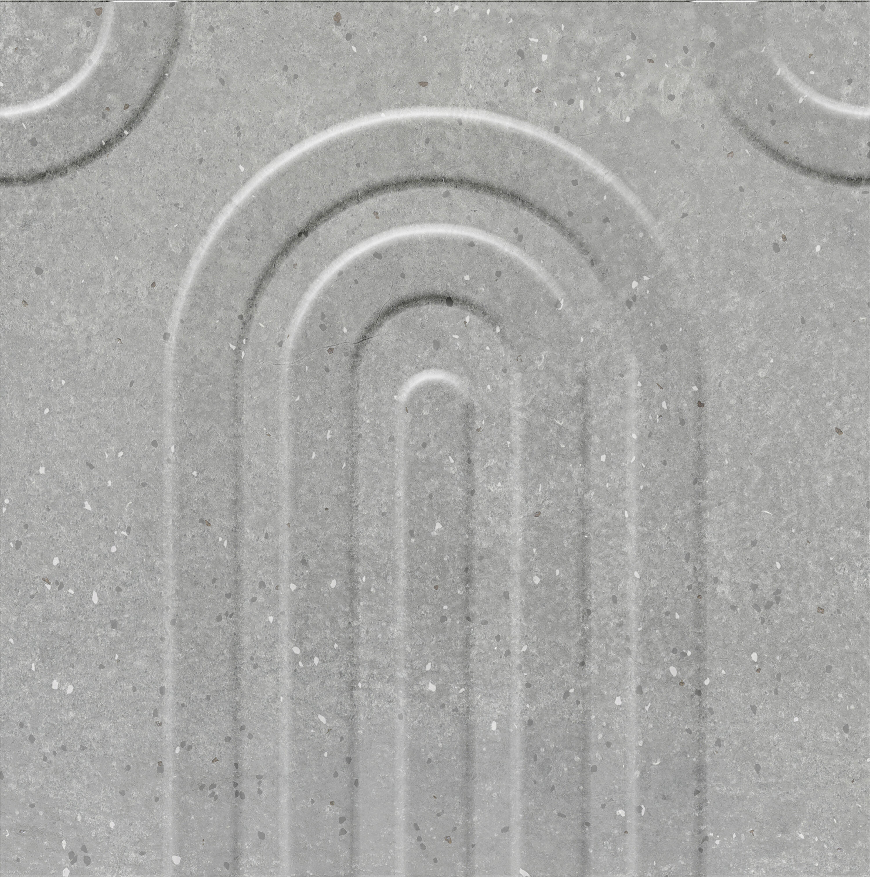 Carrelage mur intérieur effet béton gris décor Lizo l.15 x L.15 cm x Ep.7.7 mm A - 5