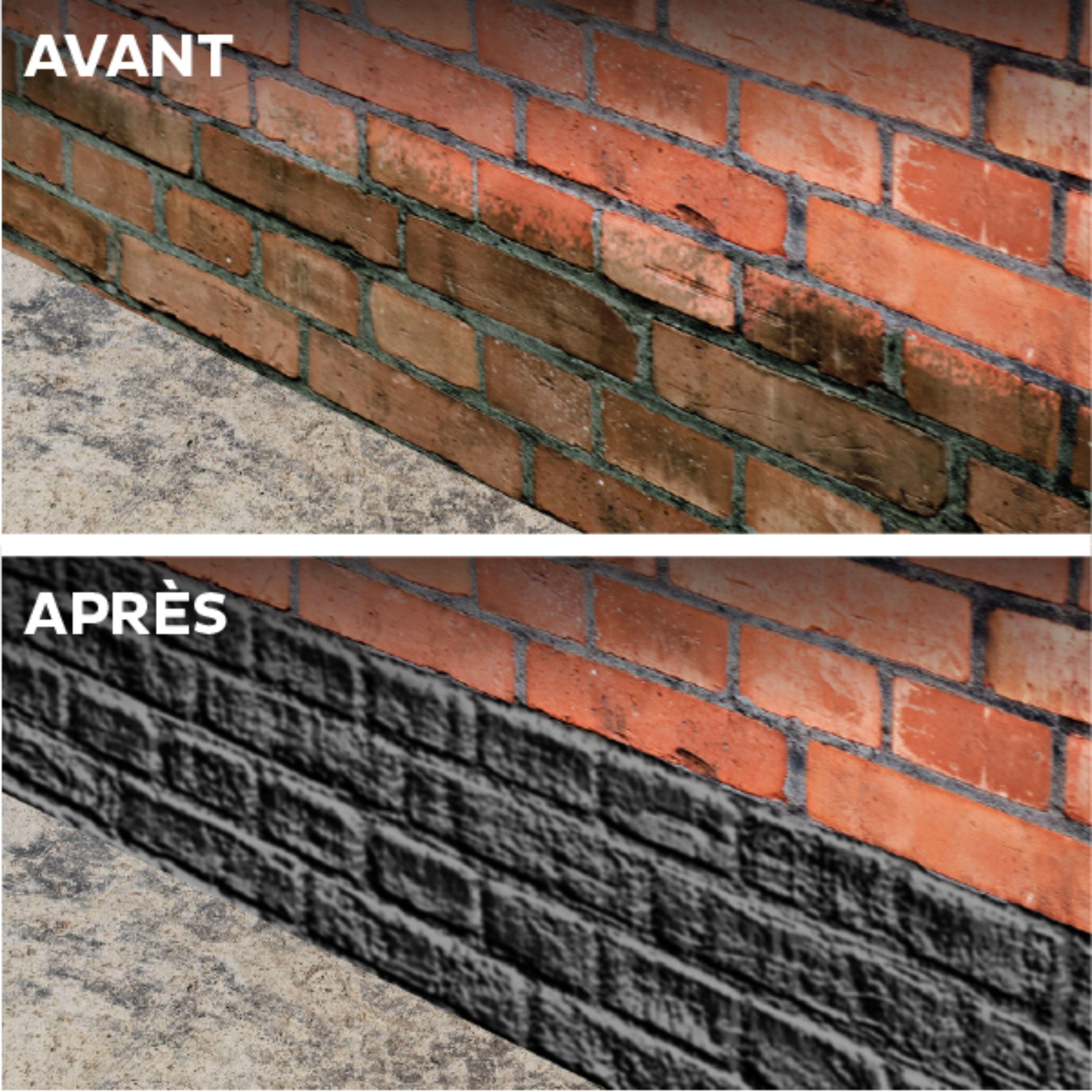 Revêtement d'étanchéité Waterstop tous travaux Blanc BOSTIK 6kg - 8
