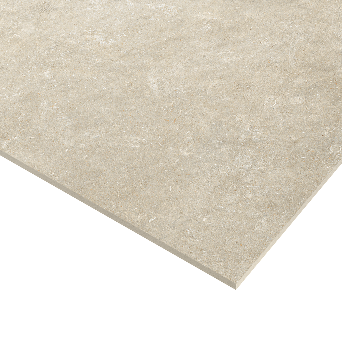Carrelage mur / sol intérieur effet pierre ivoire Essentiel l.60 x L.120 cm - 2