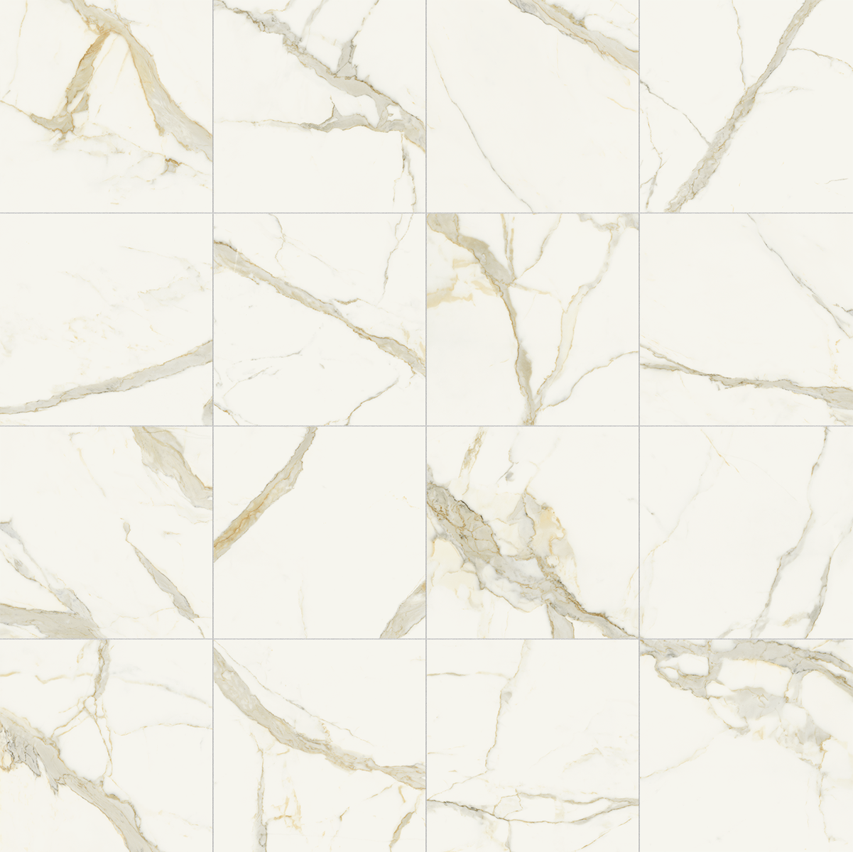 Carrelage sol intérieur / mur intérieur effet marbre oro satin Murano l.60 x L.6 - 4