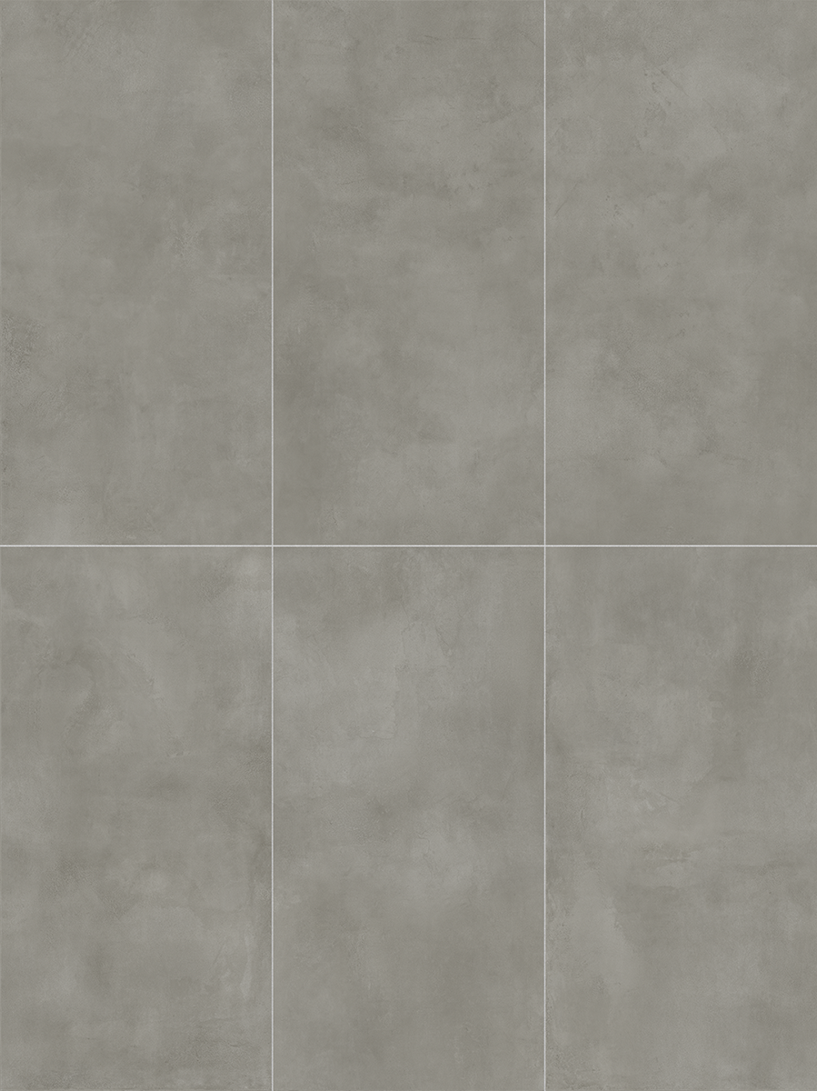 Piastrella da pavimento e rivestimento interno in gres porcellanato 60 x 120 cm rettificato grigio chiaro opaco Epura Gris R10 traffico intenso (pei 4/5) Sp. 8.5 mm 1.44 mq - 4