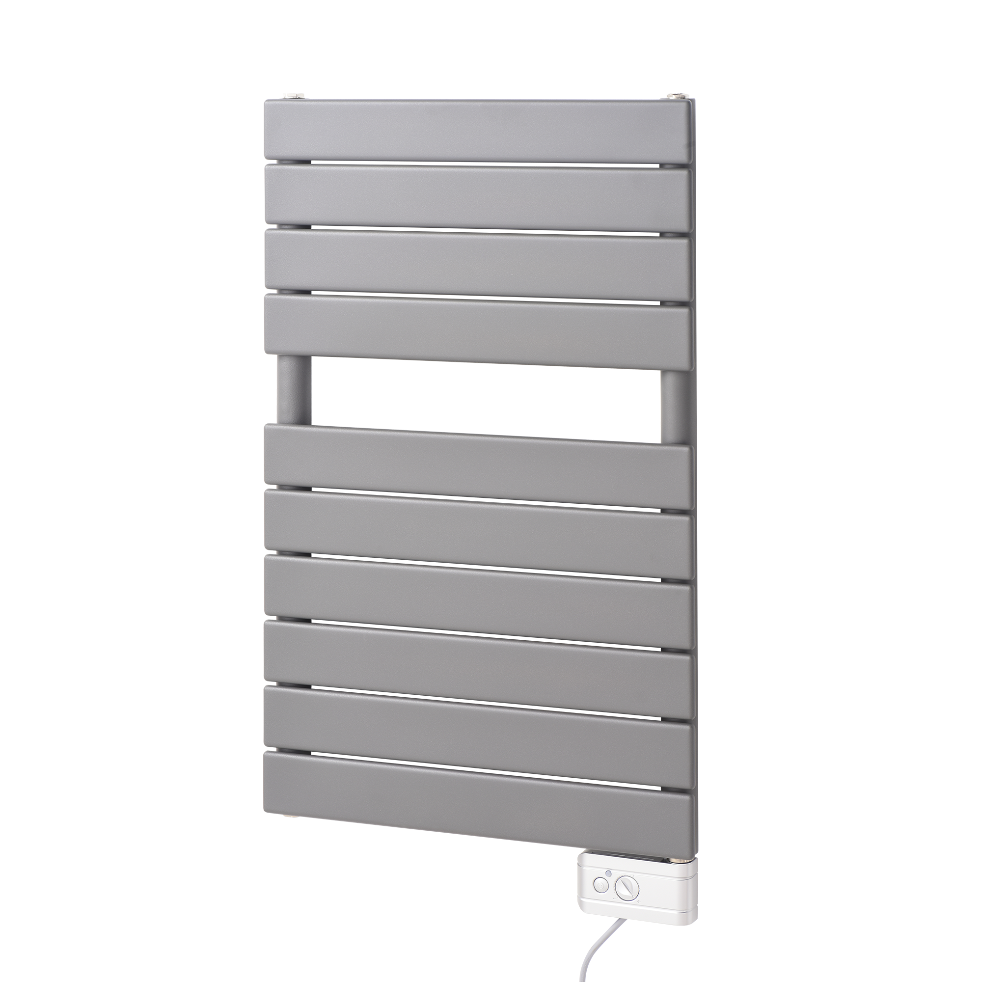Secador de toallas eléctrico acero inoxidable cromado mate - EMMA-300  watt-54 x 50