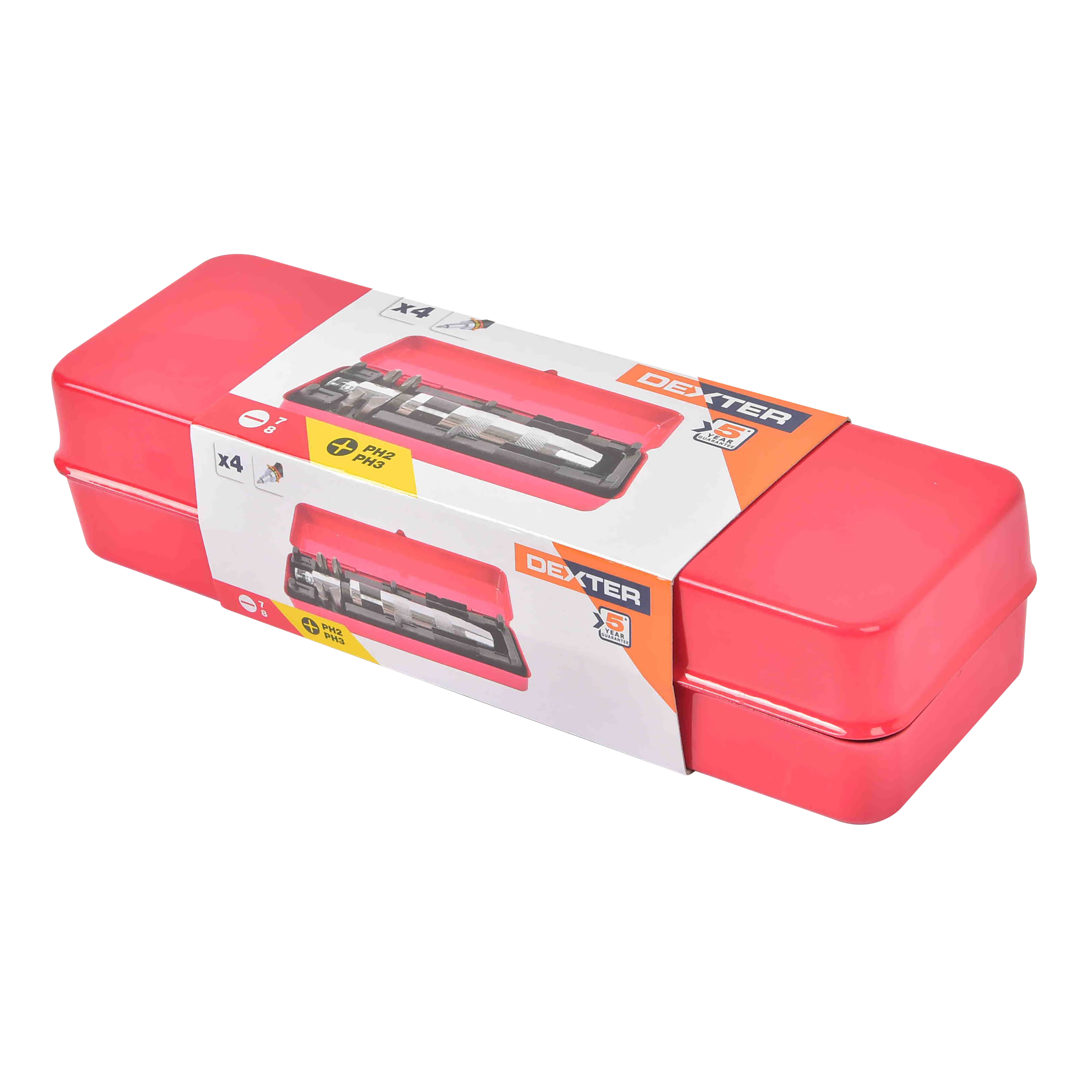 Destornillador de impacto mixto 7.8, PH2 y PH3 DEXTER - 12