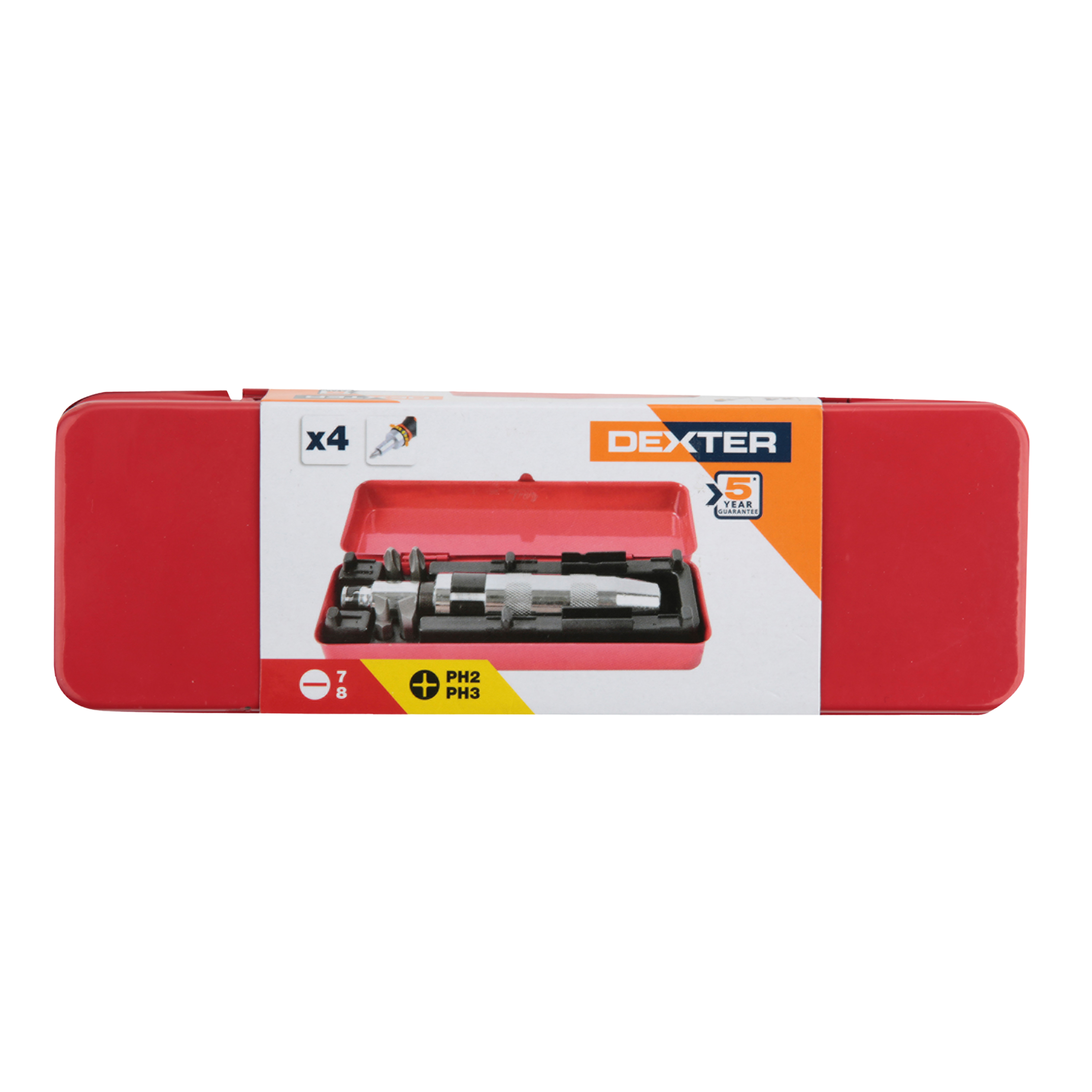 Destornillador de impacto mixto 7.8, PH2 y PH3 DEXTER - 11