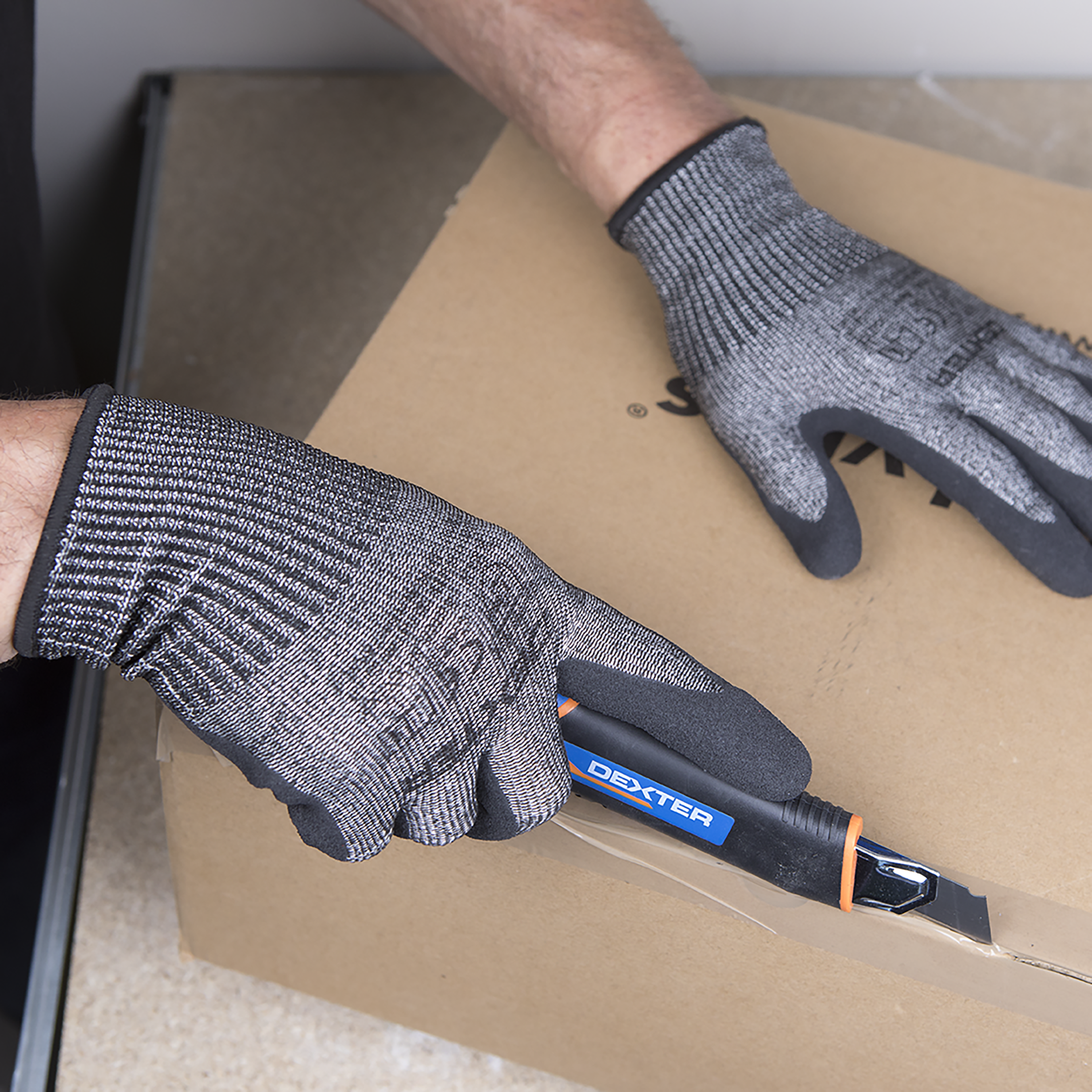 Guantes Anticorte Nitrilo DEXTER - Talla 8 - 3