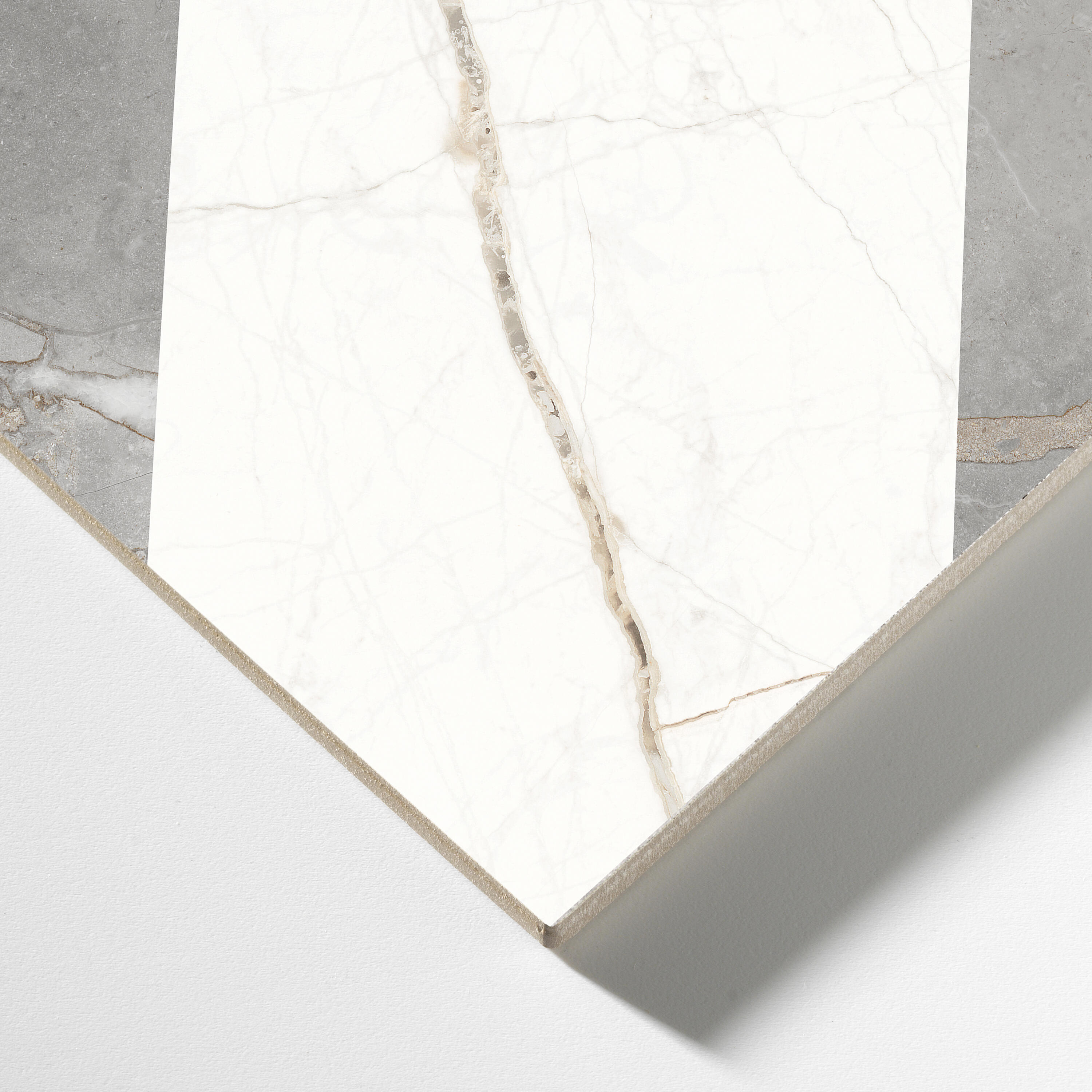 Carrelage sol effet marbre multicouleur Iberis l.20 x L.20 cm - 11