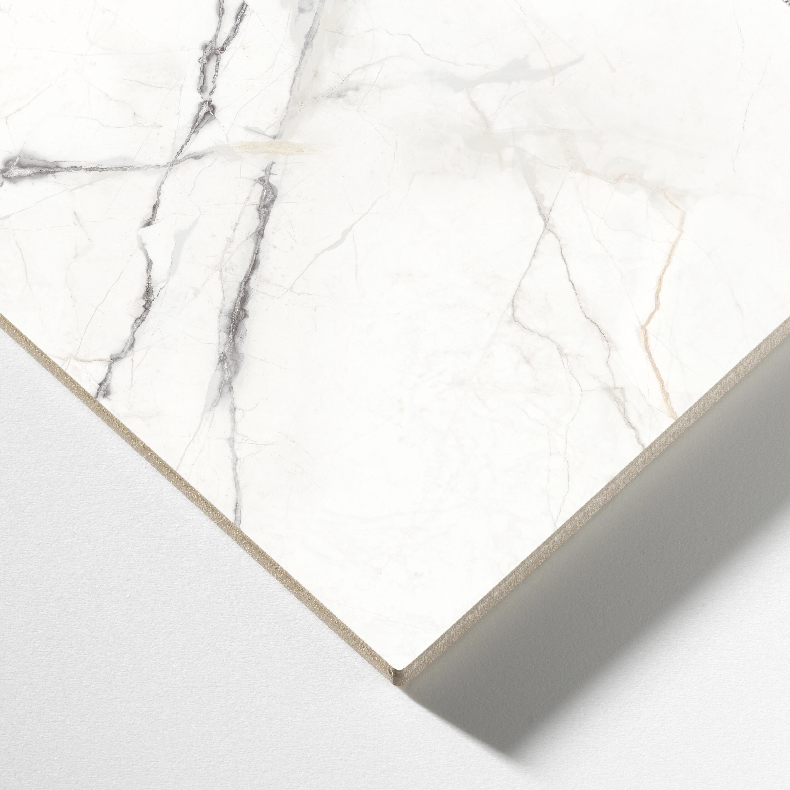 Carrelage sol intérieur effet marbre blanc Iberis l.30 x L.60 cm FRASSINORO GRES - 9