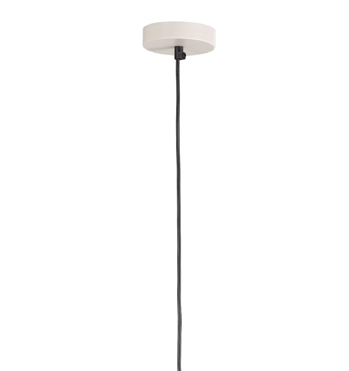 Lámpara de techo colgante beige 1 luz E27 Sam 39 cm y altura regulable - 4