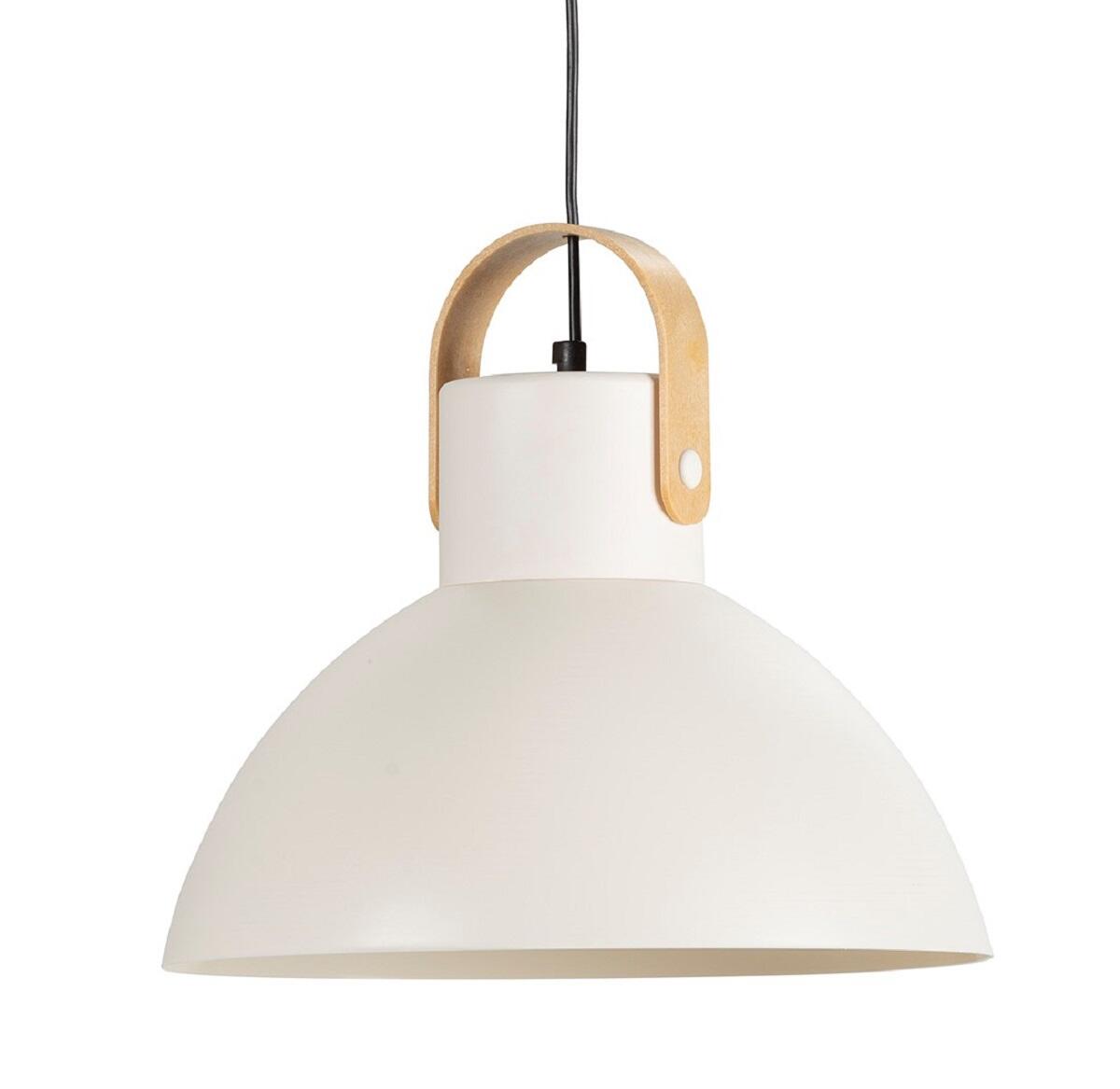 Lámpara de techo colgante beige 1 luz E27 Sam 39 cm y altura regulable - 3
