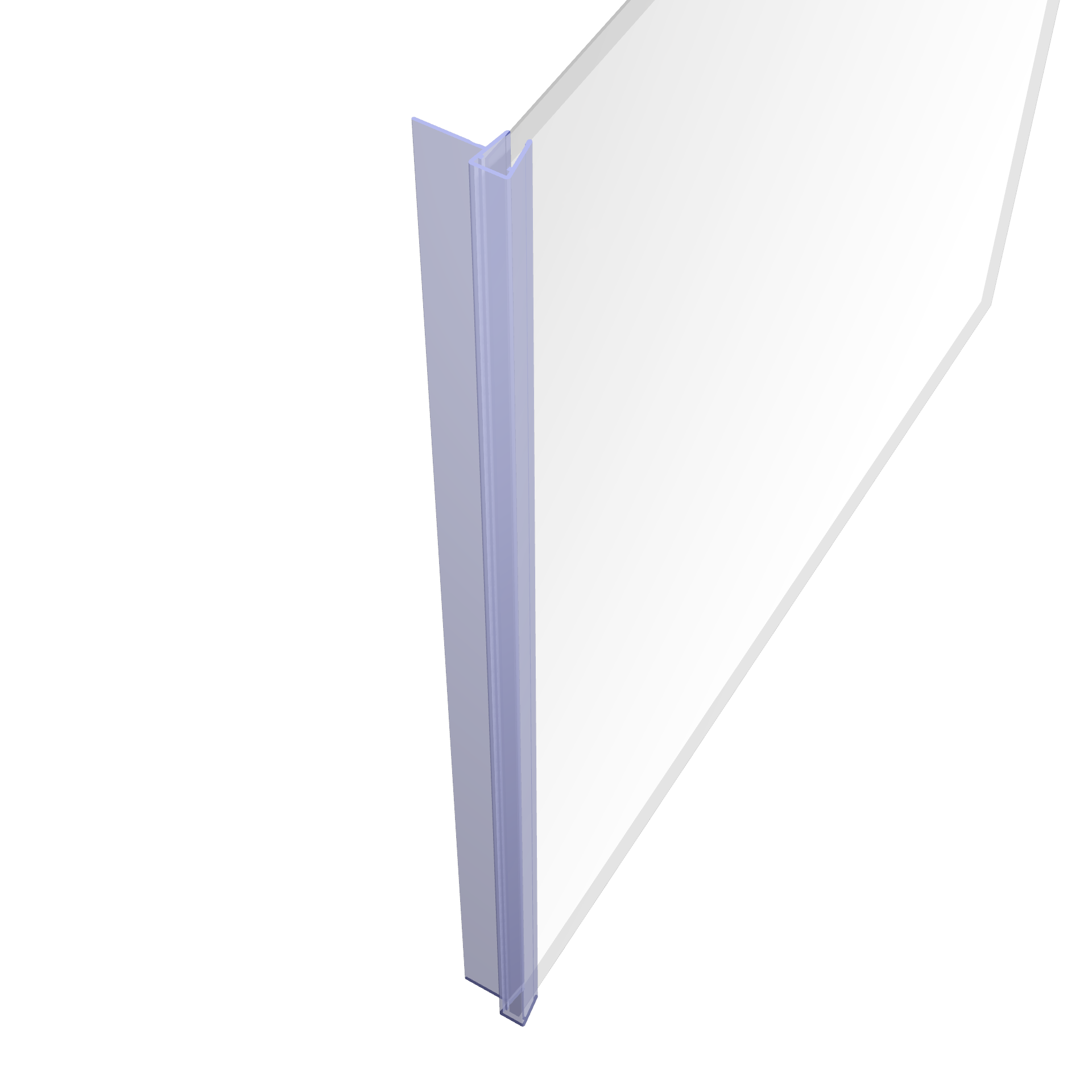 Perfil de borracha JUNTA DE CRUZ TRANSPARENTE - 4