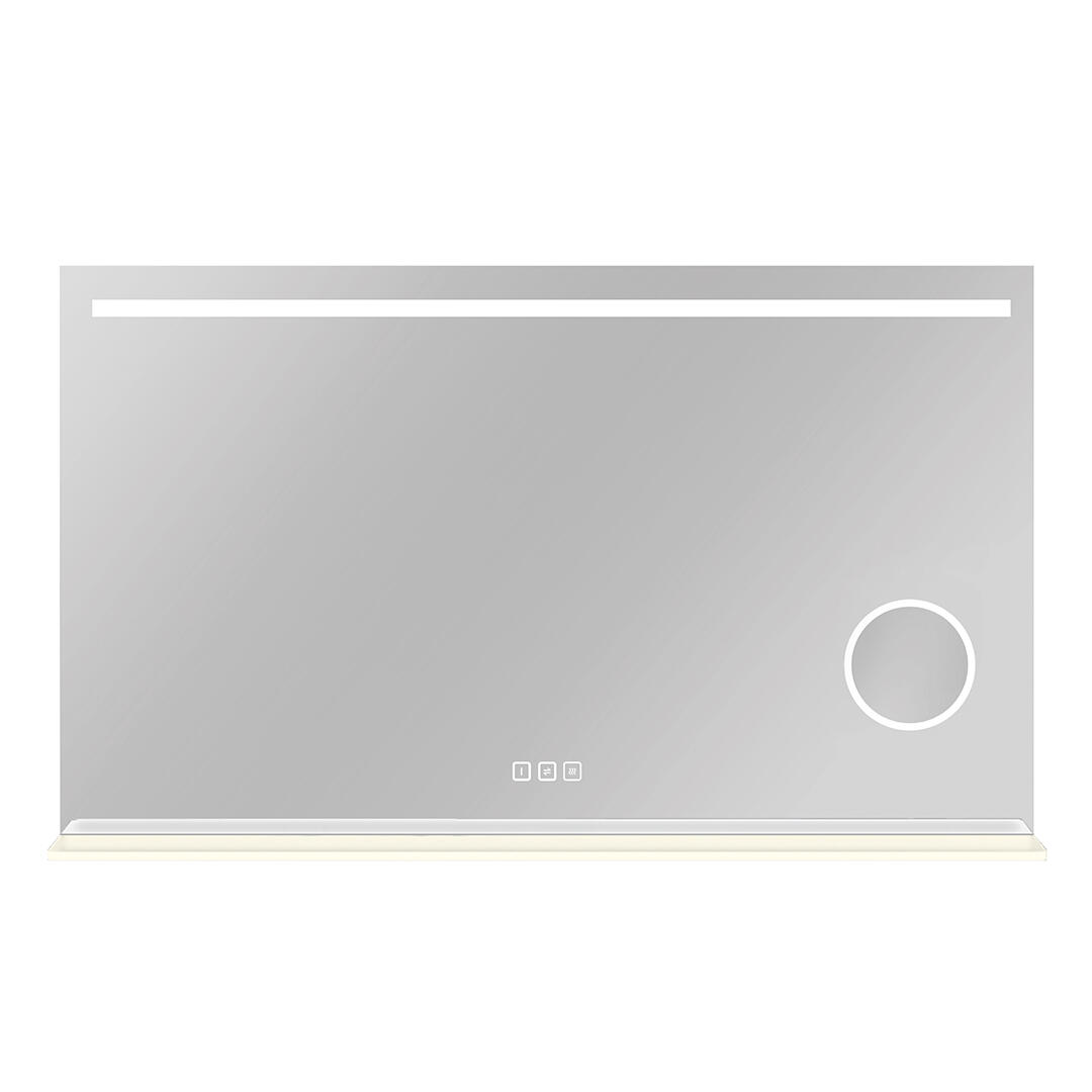 Miroir lumineux l.120 x H.70 cm Moonpick, Anti-buée, Variateur, grossissant - 8