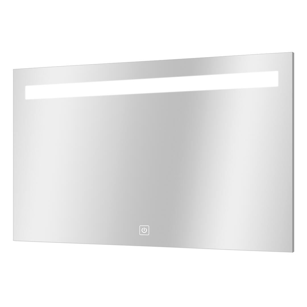 Miroir lumineux antibué rectangulaire produit sans cadre l.90 x H.70 cm Portland - 6