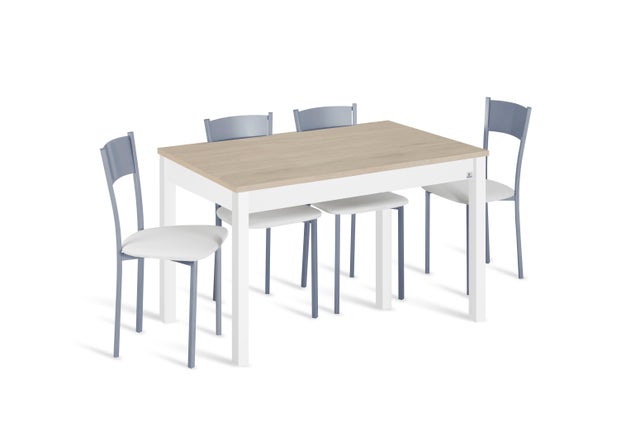 Mesa de cocina Fija SYL 110X70 cm color roble