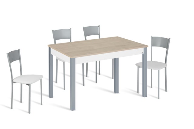 Mesa de cocina Fija SYL 110X70 cm color roble