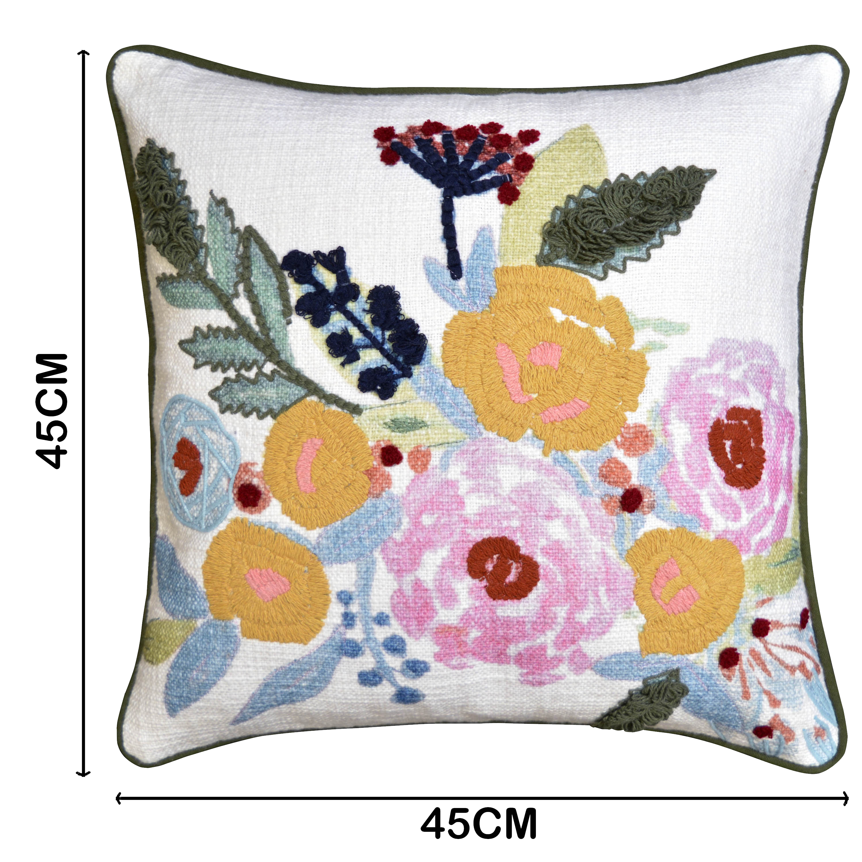 Almofada Pares 45x45cm multicor Inspire - 8
