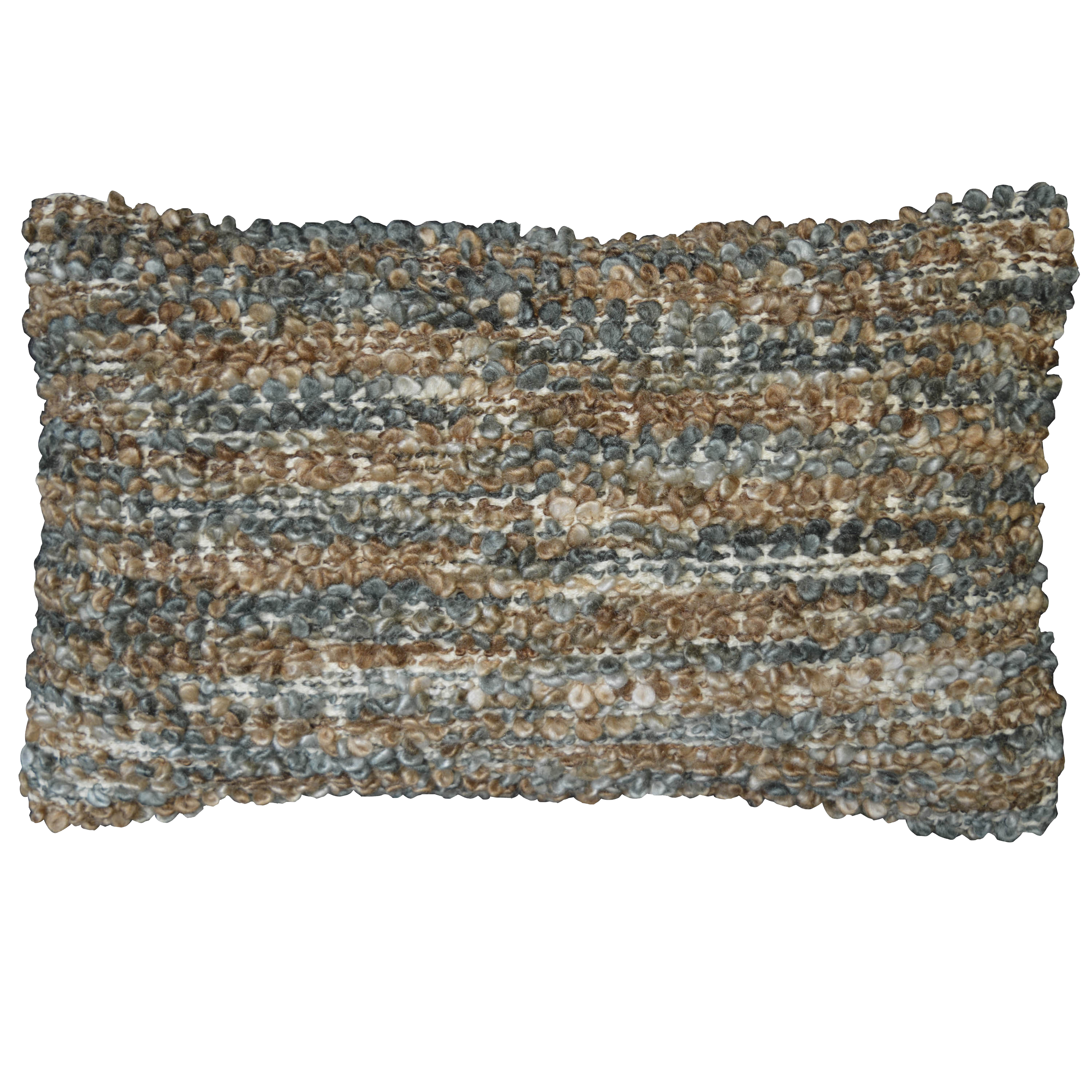 Cojín decorativo rectangular outara algodón poliéster multicolor inspire 30x50cm