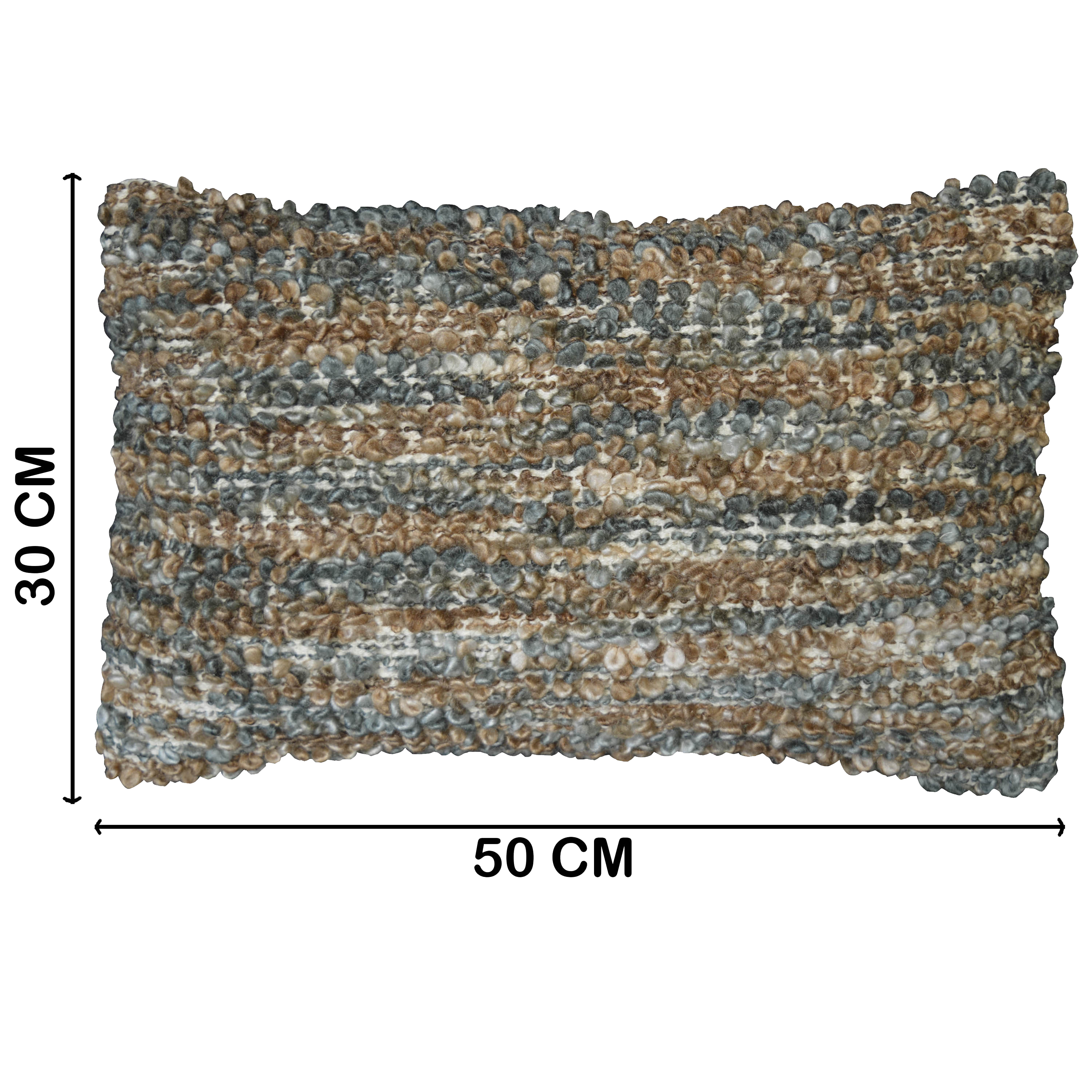 Cojín decorativo rectangular Outara algodón poliéster multicolor INSPIRE 30x50cm - 2