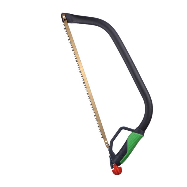 Scie à bûche GEOLIA en acier peint, lame 530 mm