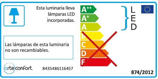 Ventilador de techo con luz silencioso DC Arte Confort Conil blanco 122 cm - 20