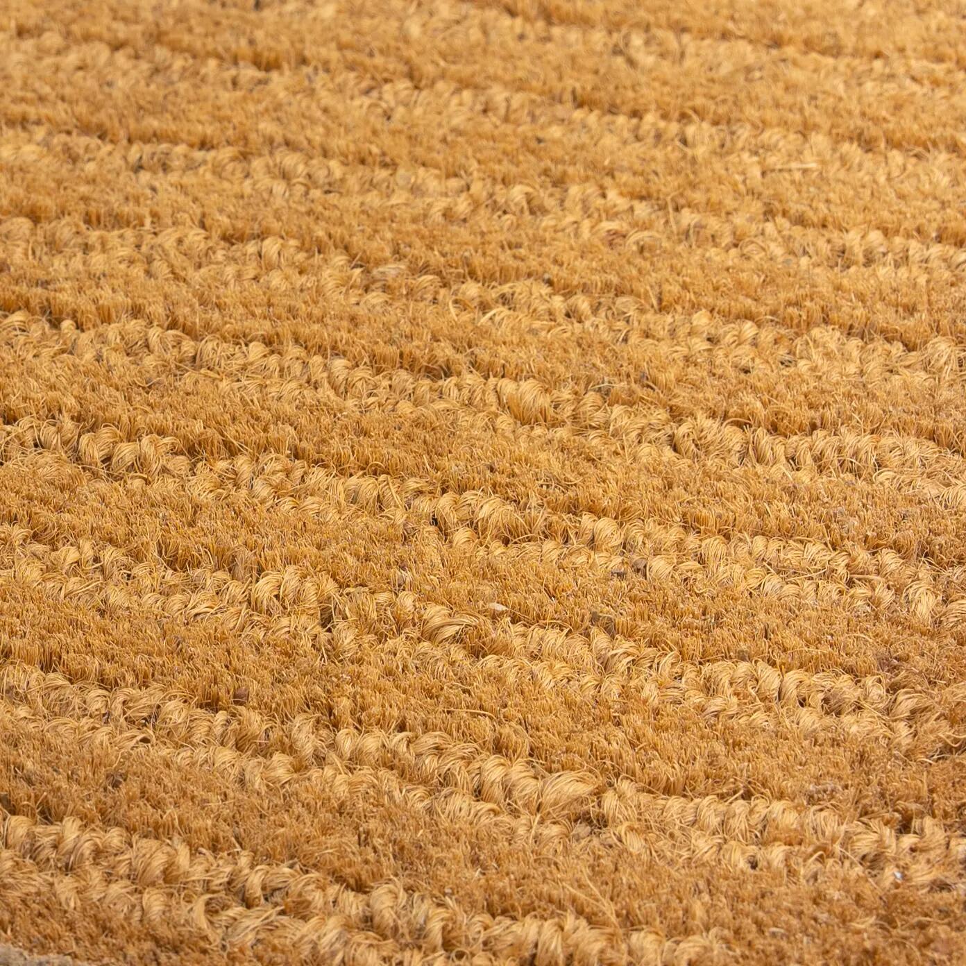 Felpudo coco Líneas  beige 60 x40 cm - 4