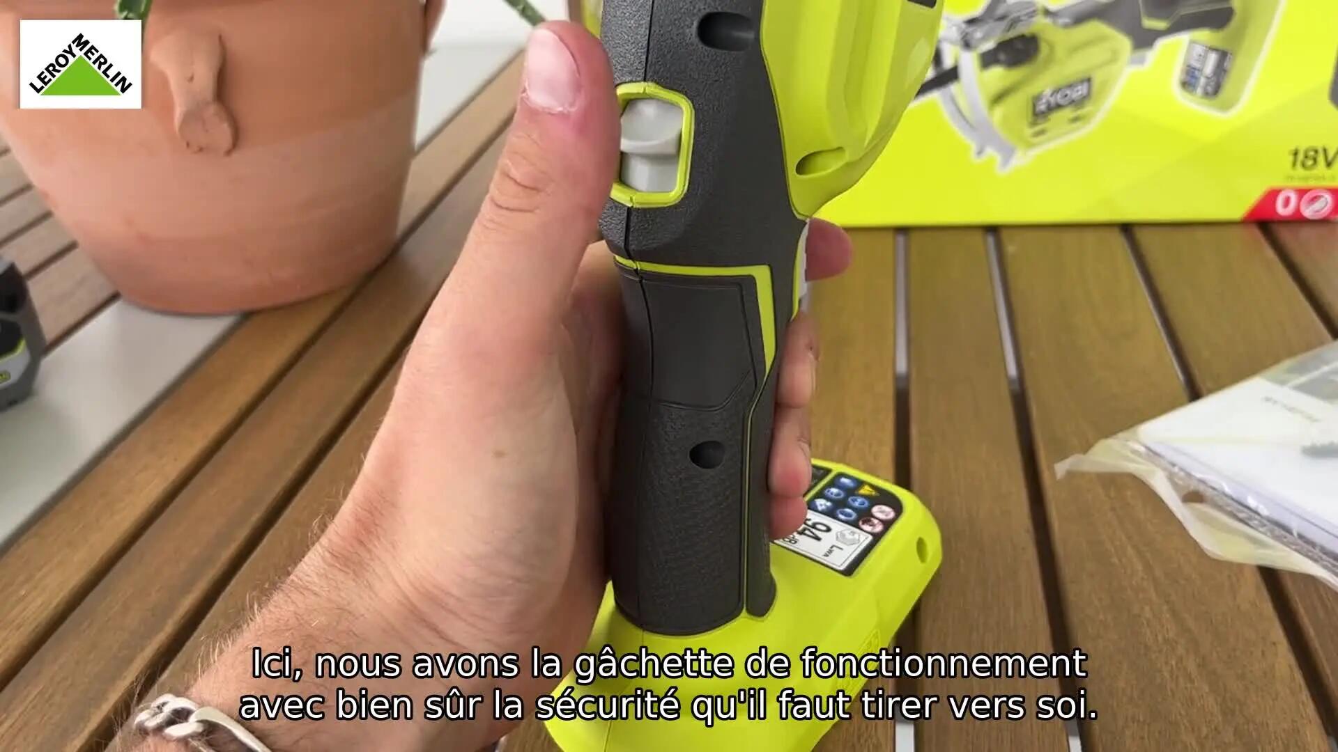 Elagueur sur batterie RYOBI ONE+ Ry18psa-0 18V,L.15 cm - 9