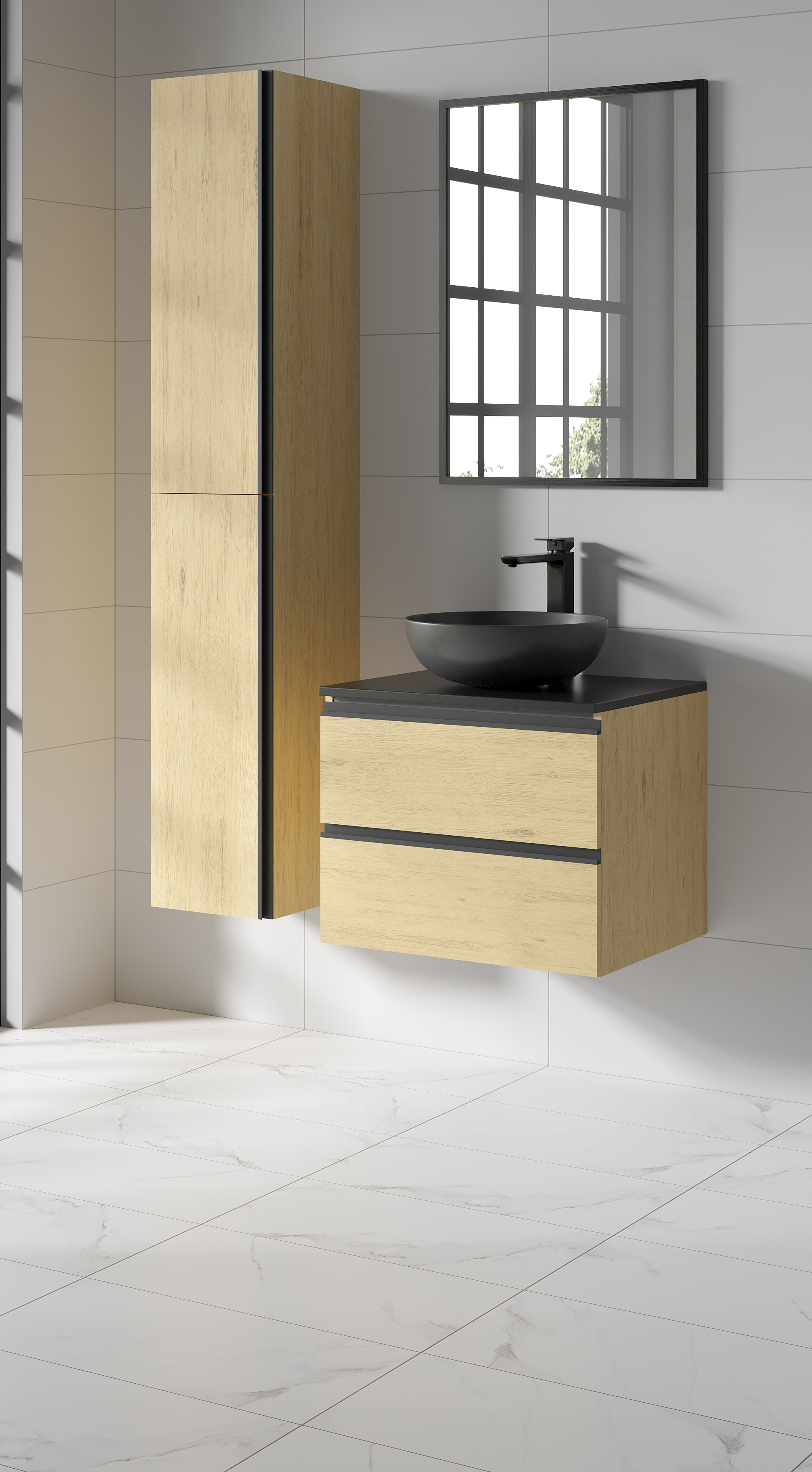 Lustro bez oświetlenia Studio 60 x 80 Sensea - 5