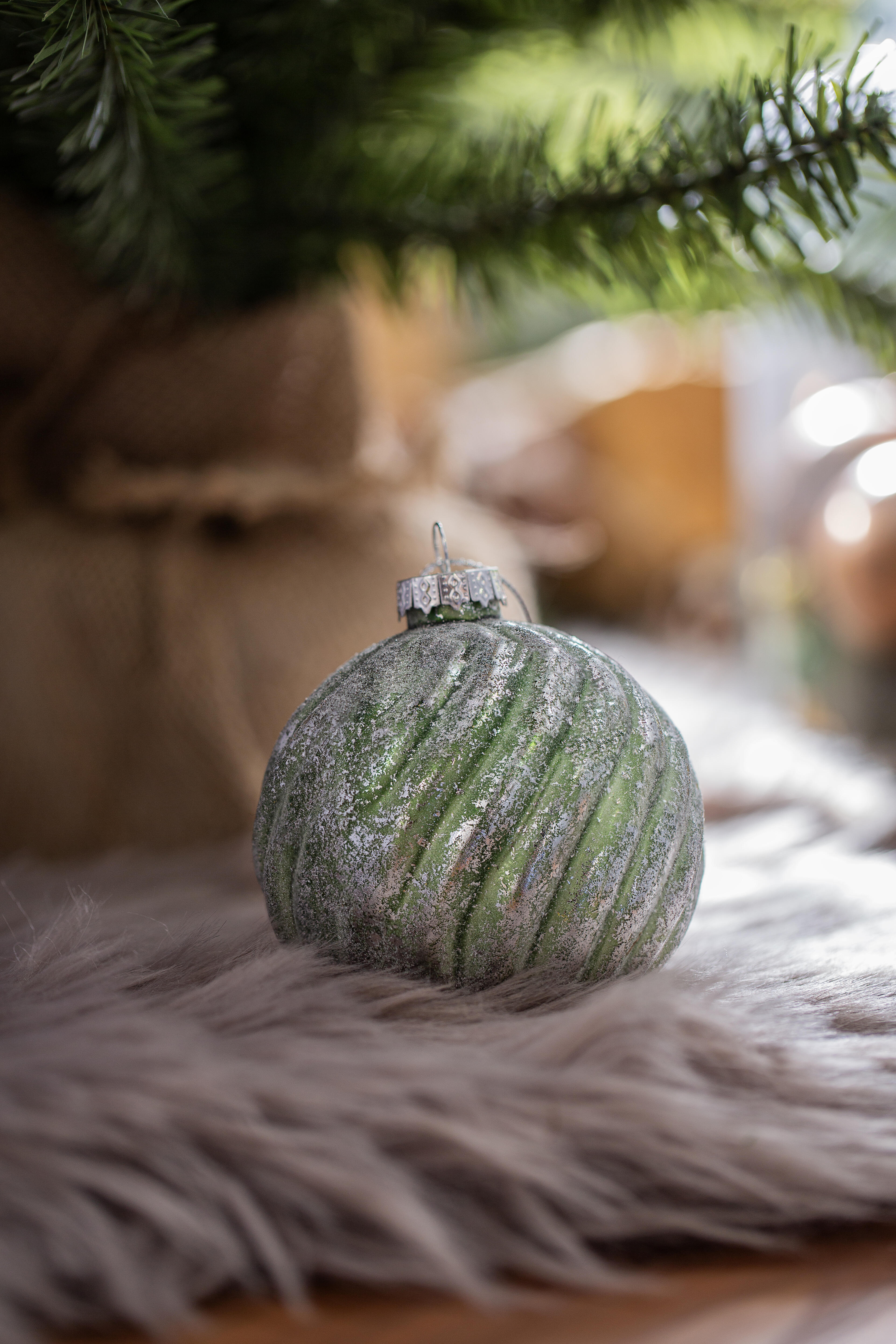 Bola de natal 8cm multicor - 2