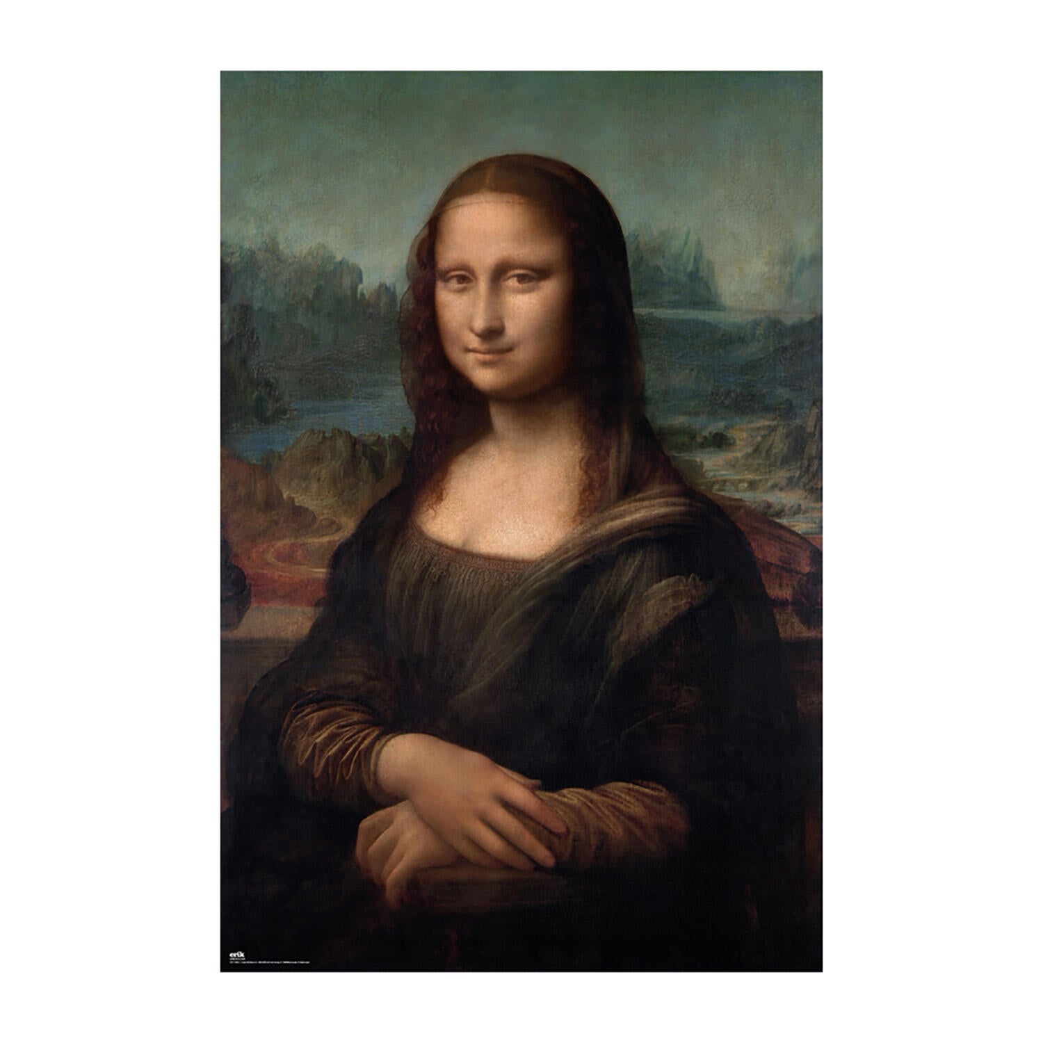 Póster Arte rectangular de 61 x 91.5 cm. Papel Monna Lisa Obra multicolor - 2