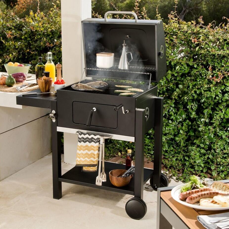 Barbacoa NATERIAL Centaurus Beta para carbón recomendado para 6-10 personas - 3