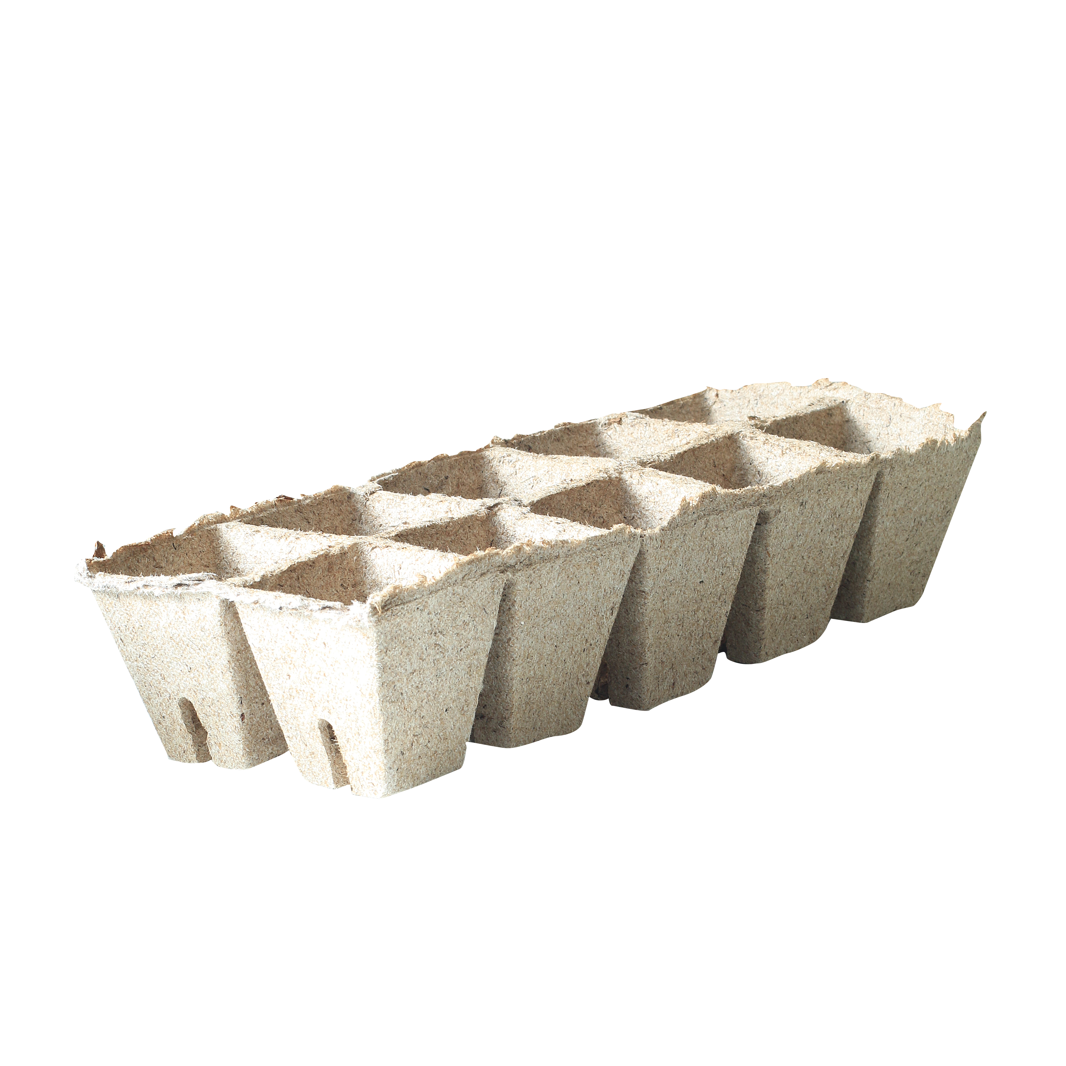 Doniczki torfowe kokosowe 10 szt. 28x10 cm taca