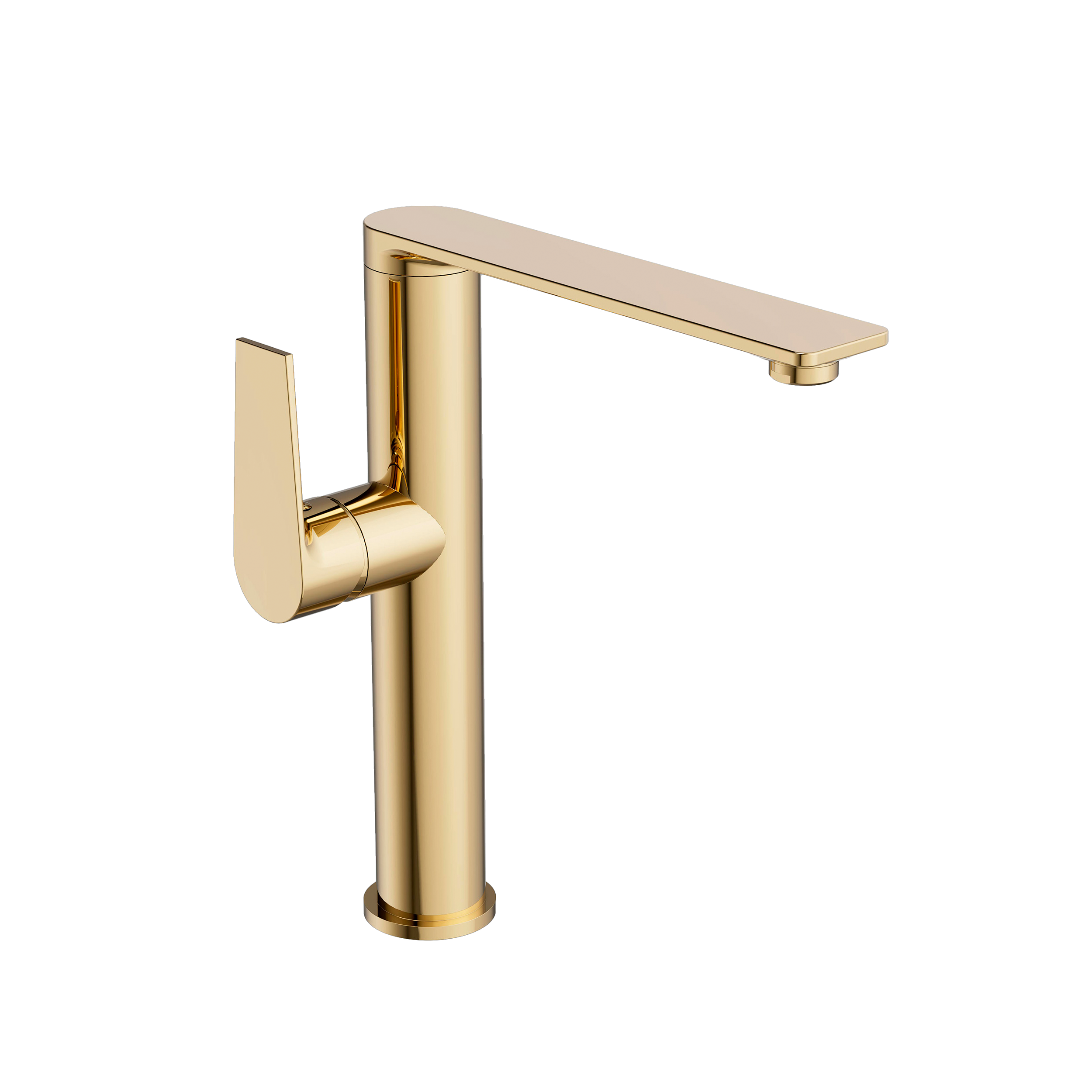 Bateria umywalkowa wysoka złota 27 cm Alto Valvex