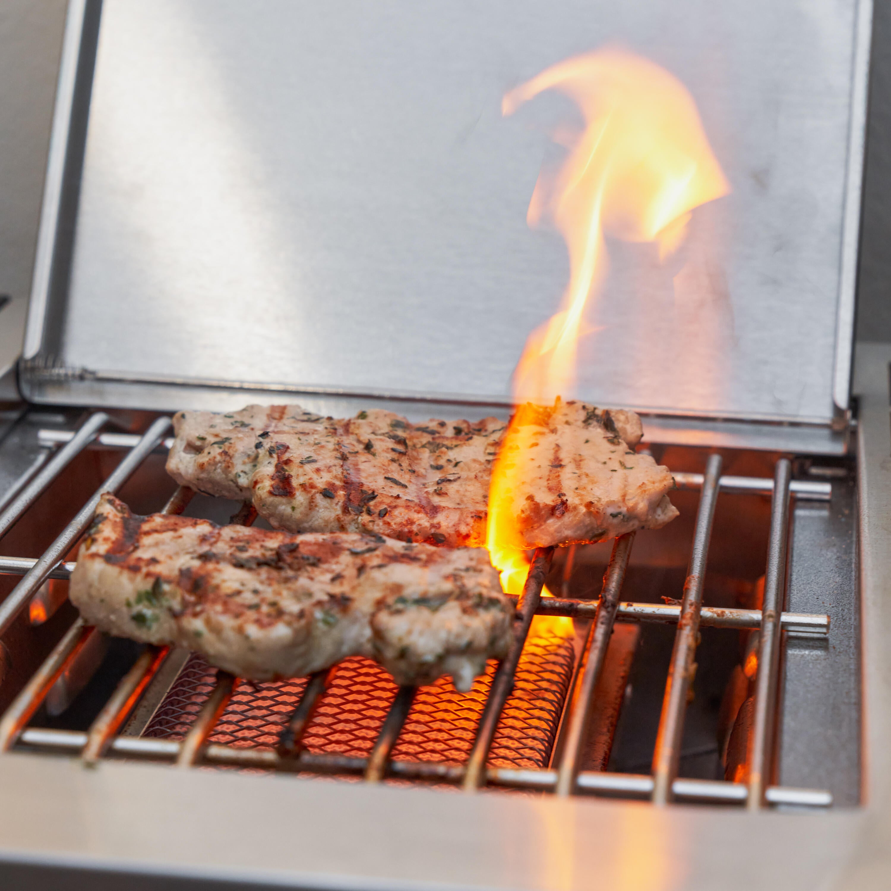 Barbecue a gás premium inox com 6+2 queimadores Naterial Upsilon - 7
